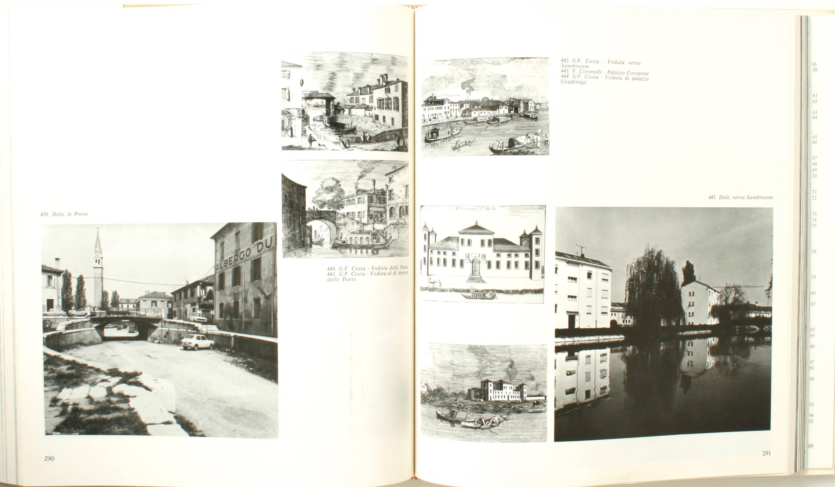 Le Ville Del Brenta da Lizza Fusina Alla Città Di Padova, First Edition In Good Condition For Sale In valatie, NY