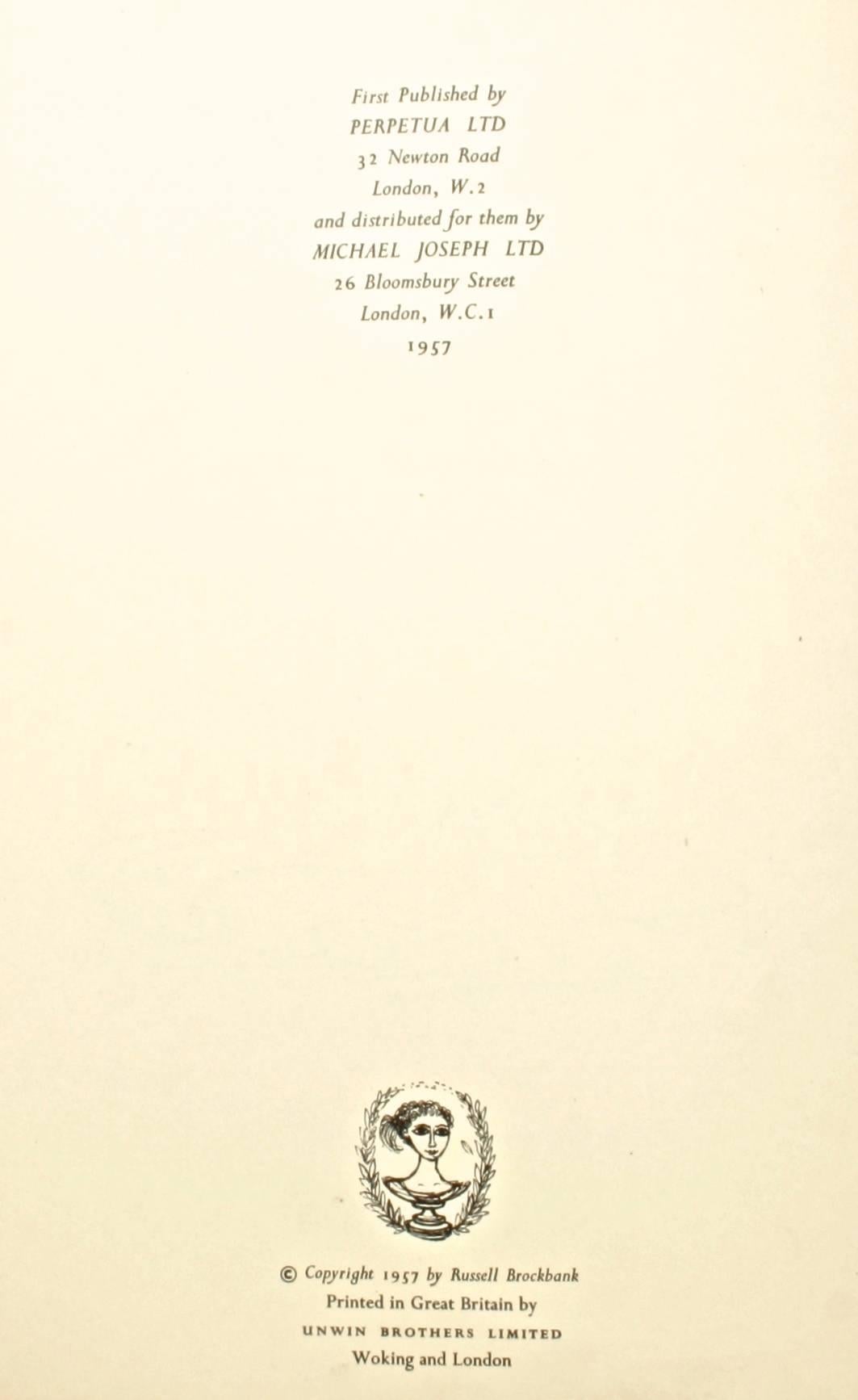 Brockbank Omnibus by Russel Brockbank, First Edition 4