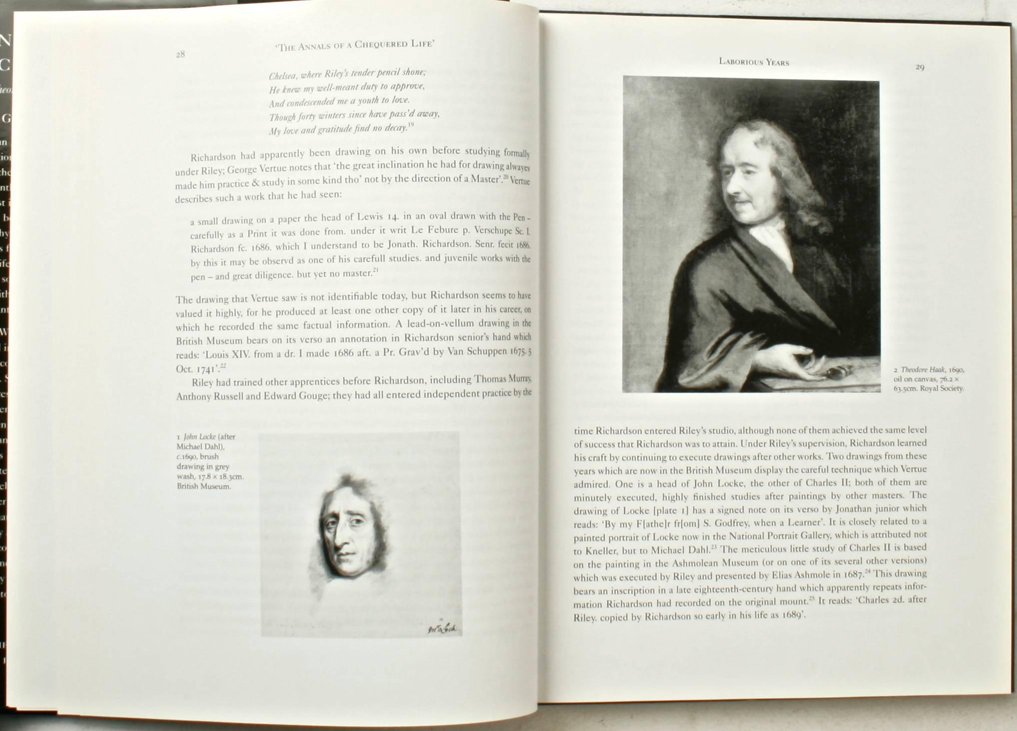 Jonathan Richardson: Art Theorist of the English Enlightenment (The Paul Mellon Centre for Studies in British Art) by Carol Gibson-Wood. Yale University Press, New Haven, Connecticut / London, 2000. Pre-publication 1st Ed hardcover with dust jacket.