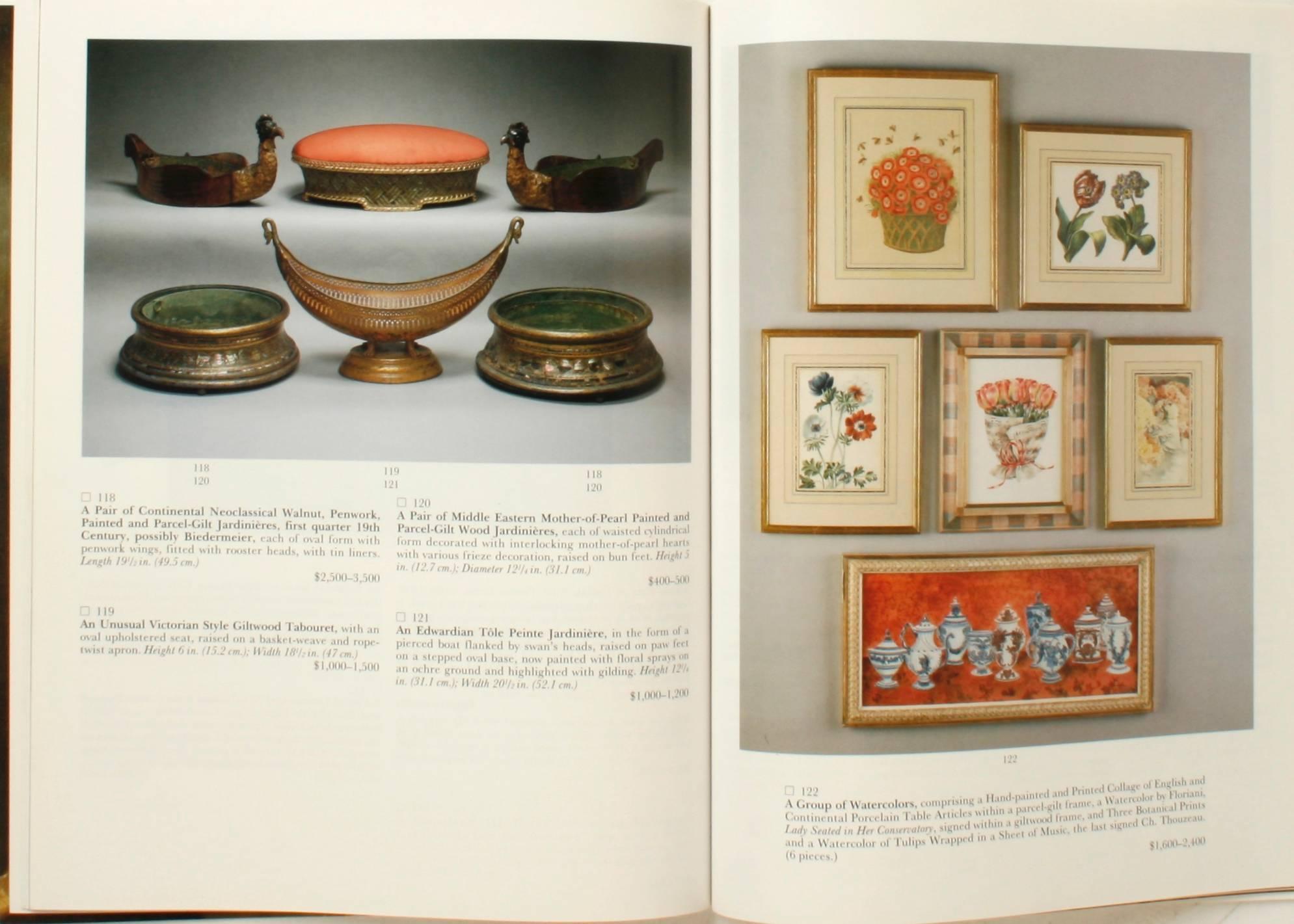 Sotheby's Property from the Collection of the Late Sister Parish, 9/29/95 4
