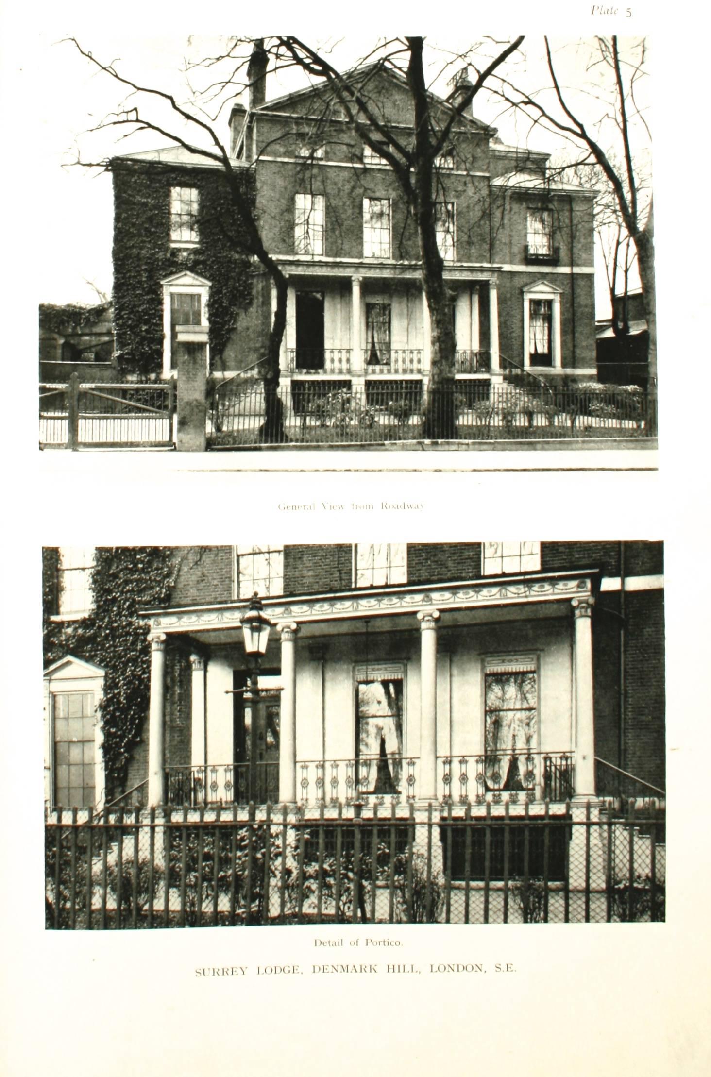 20th Century Small Houses of the Late Georgian Period by Stanley C. Ramsey, First Edition