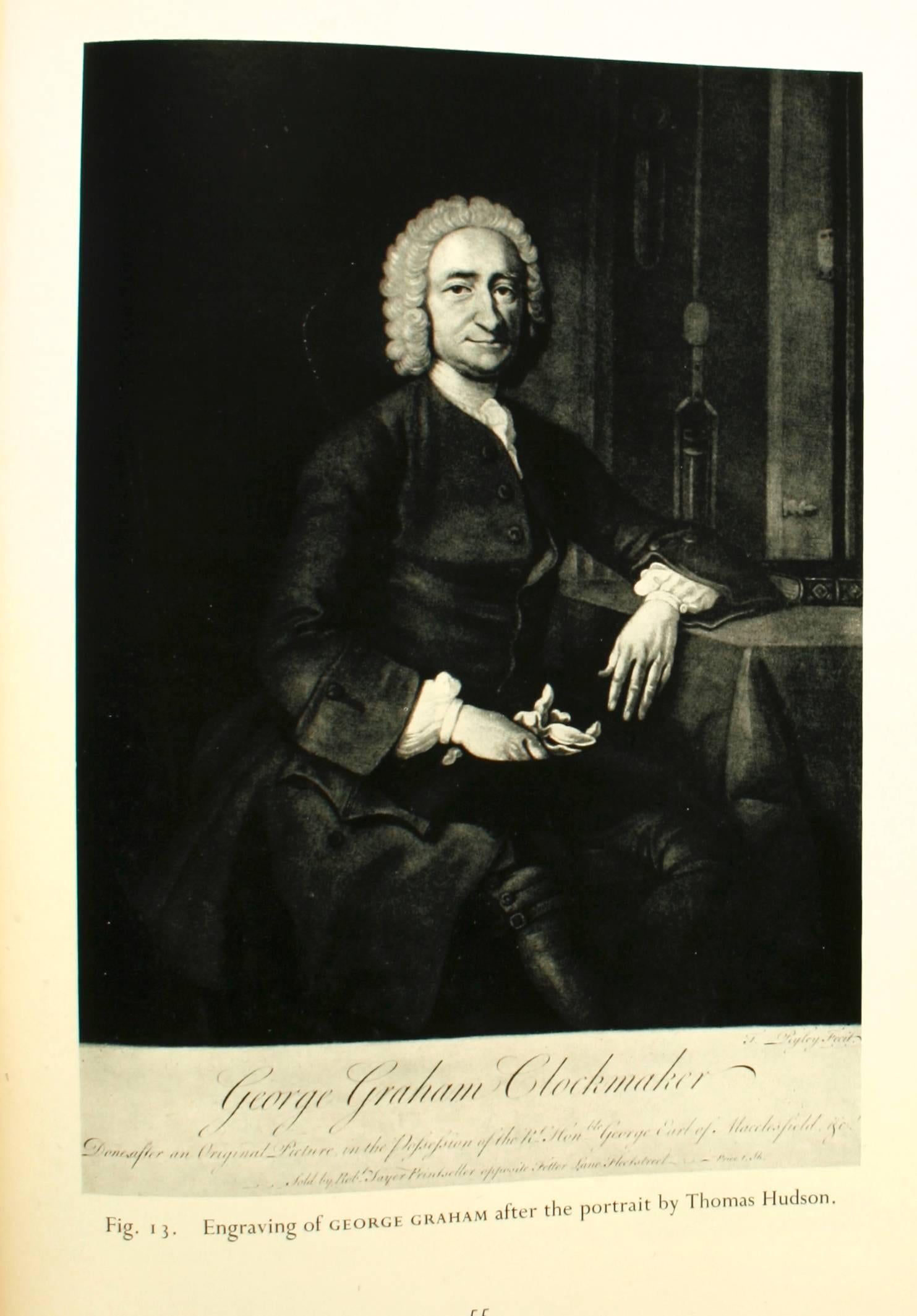 Thomas Tompion His Life and Work by R.W. Symonds. New York: B.T. Batsford Ltd., 1951. First edition hardcover with dust jacket. 320 pp. Thomas Tompion (1639-1713) was England's greatest watch and clockmaker. In the last half of the 17th century two