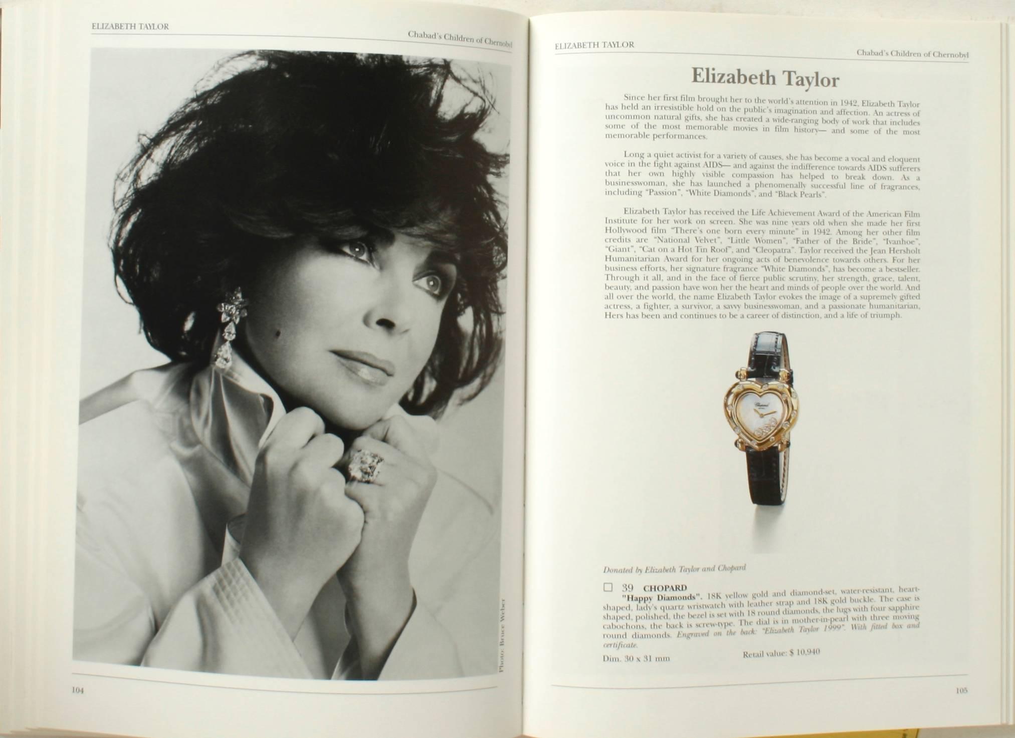20th Century Catalogue from Famous Faces Watch Auction for Charity, 1999, President Trump For Sale