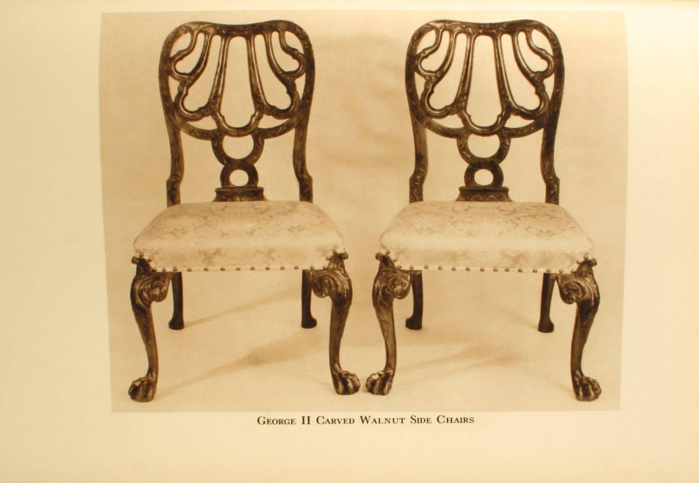 American Auction Catalogues from Walter Chrysler Jr. Collection of English Furniture For Sale