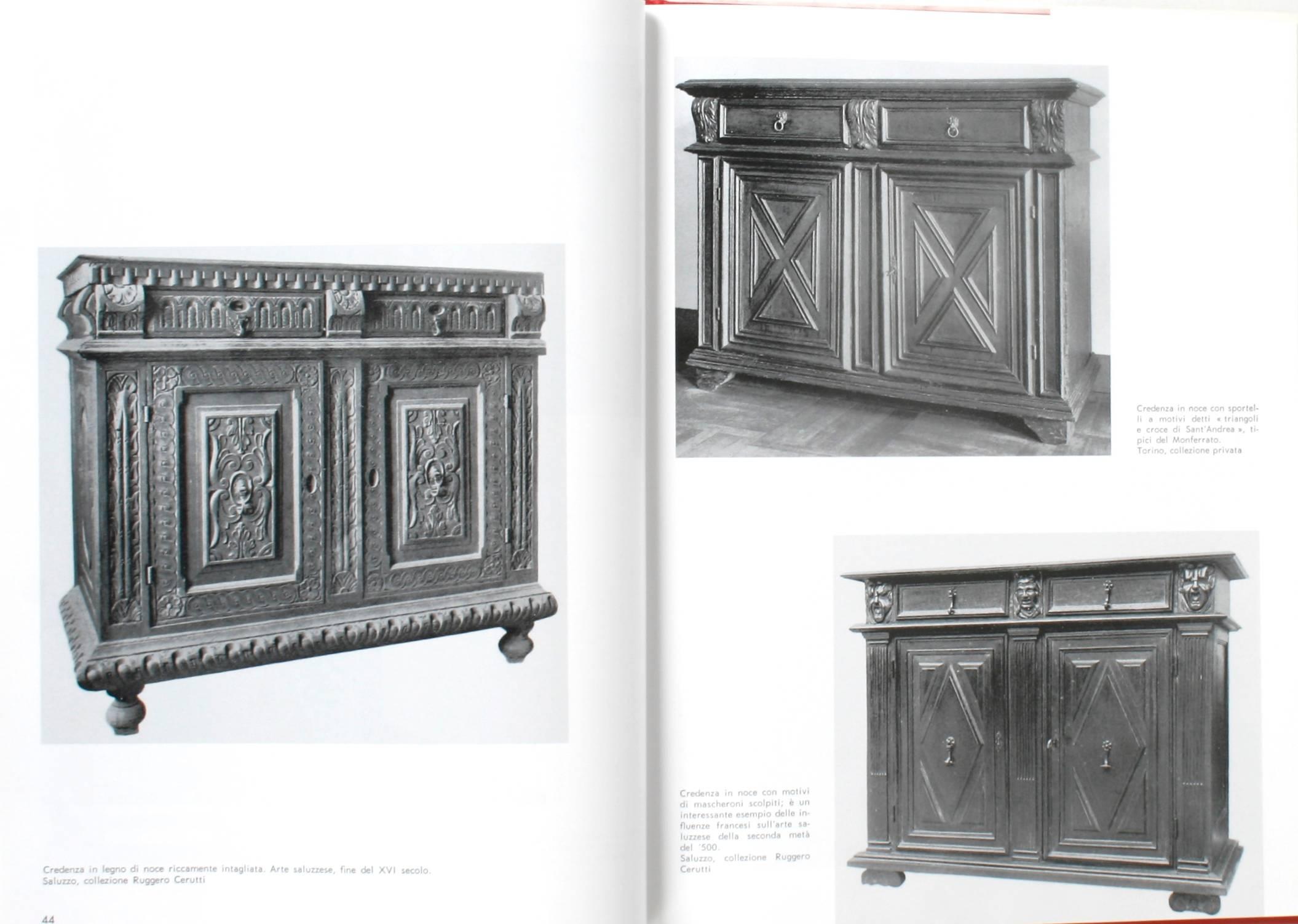 Italian Piedmontese Furniture, First Edition For Sale