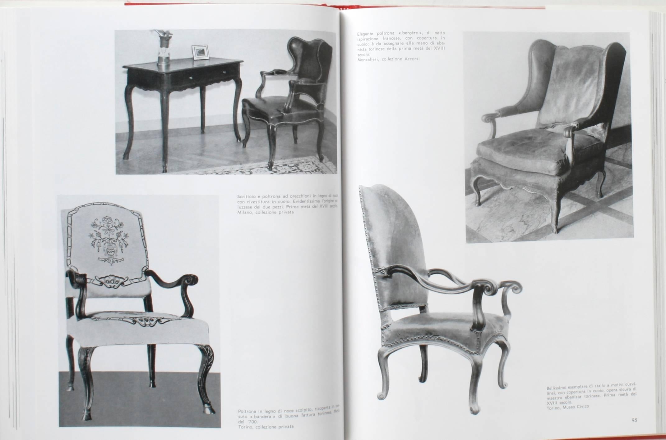 Paper Piedmontese Furniture, First Edition For Sale