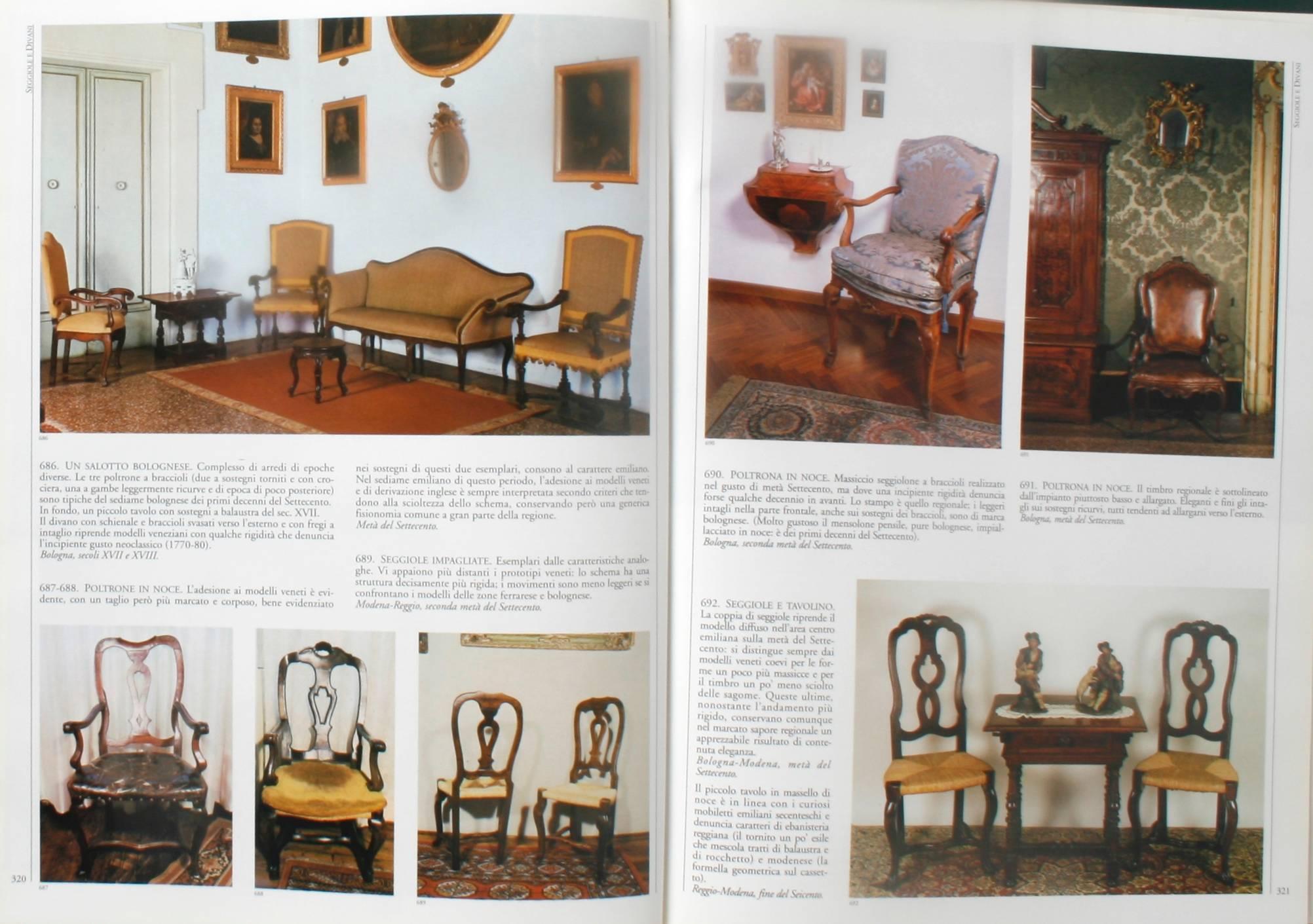Antique Furniture of Emilia Romagna, First Edition For Sale 2