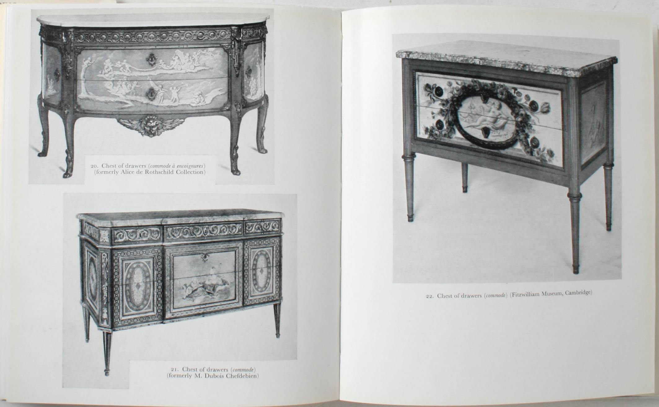Louis XVI Furniture by F.J.B.Watson. London: Alec Tiraniti, 1960. First edition hardcover with dust jacket. 404 pp. An invaluable resource book on Louis XVI furniture with 242 black and white plates. In the 18th c the development of the luxury arts