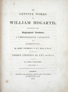 Genuine Works of William Hogarth in Three Volumes