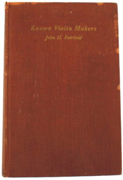 Three Books on Violins and Violin Makers