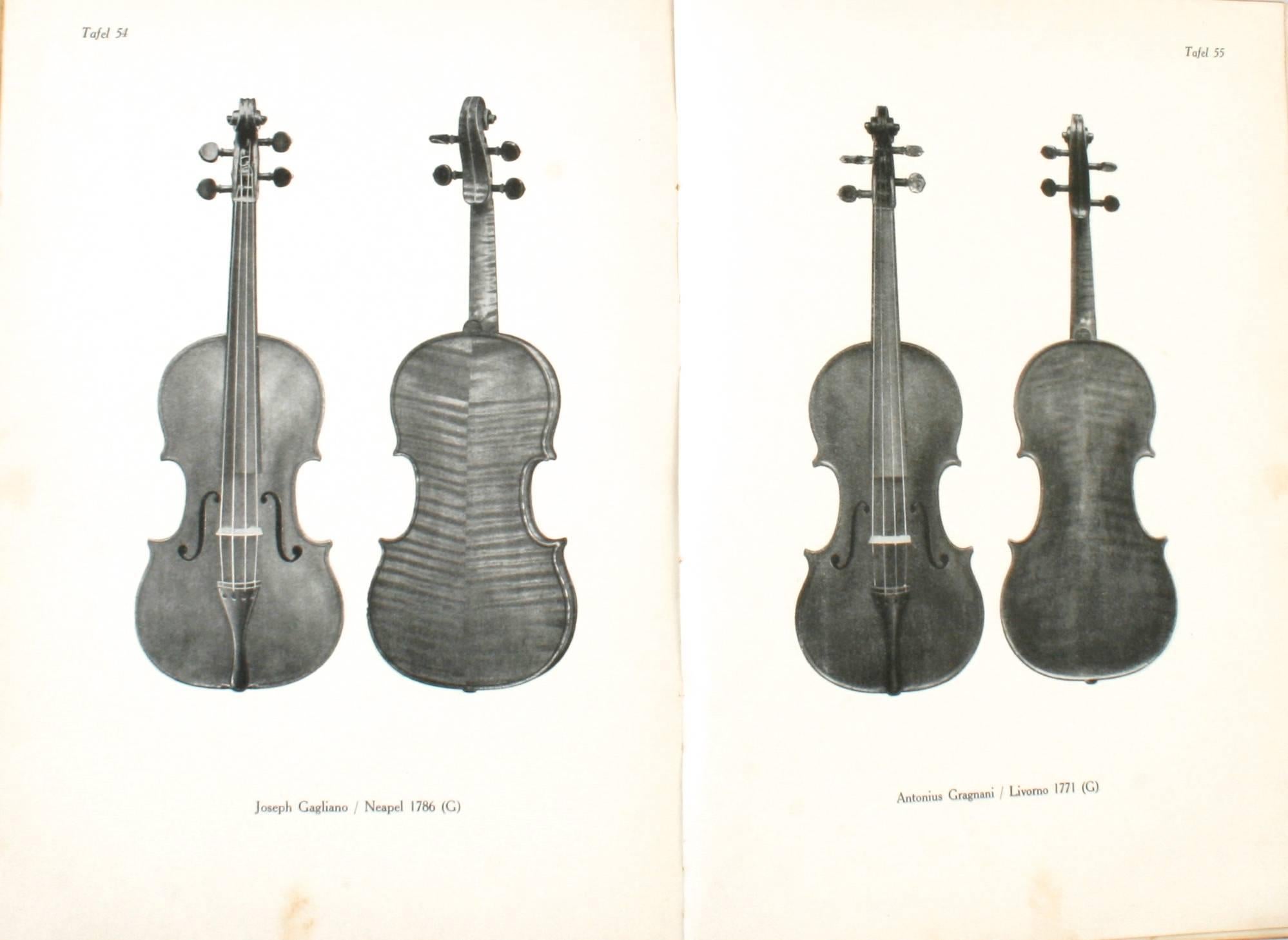 Trois livres sur les fabricants de violons et de violons Bon état - En vente à valatie, NY