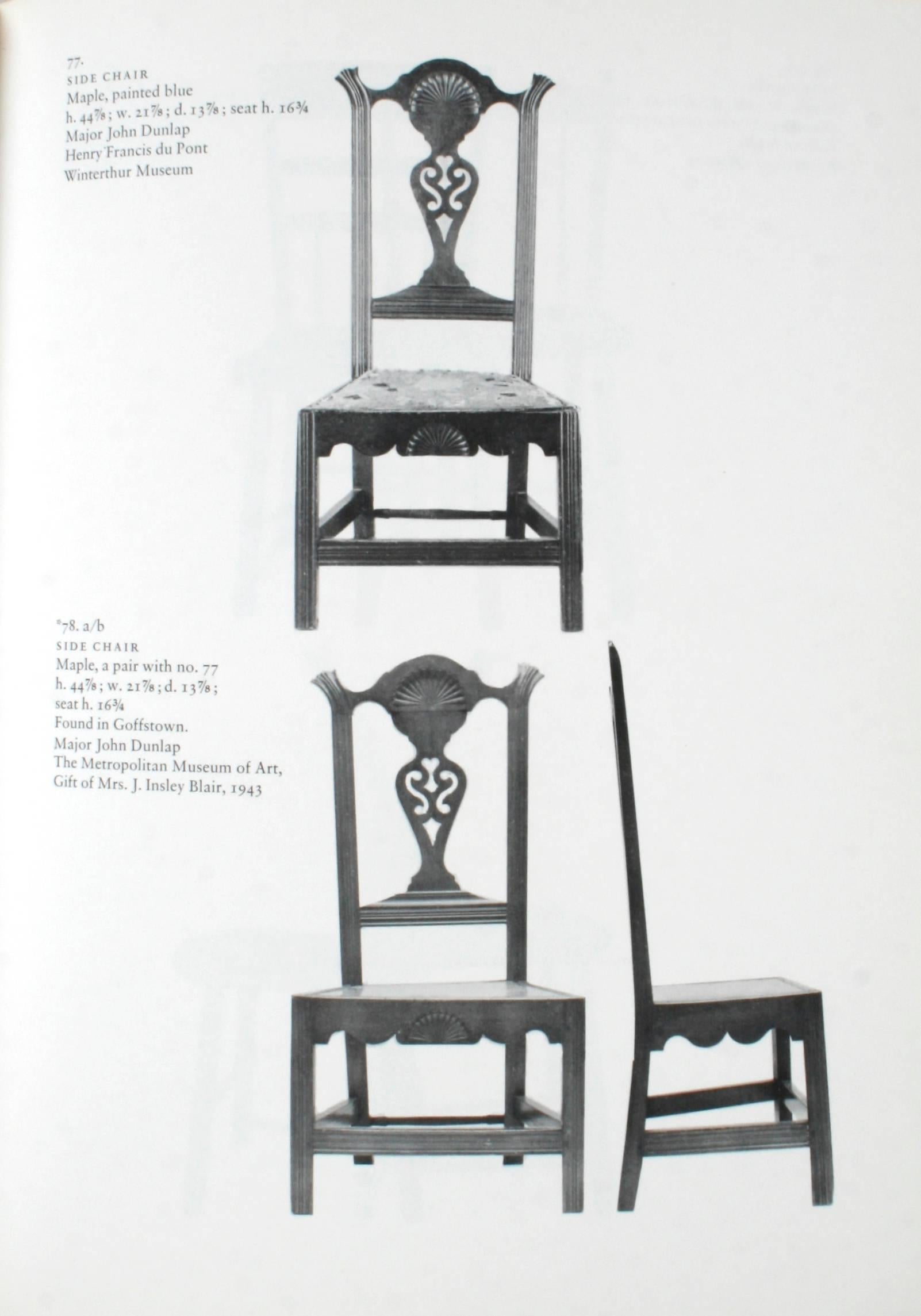 20th Century Dunlaps & Their Furniture, First Edition For Sale