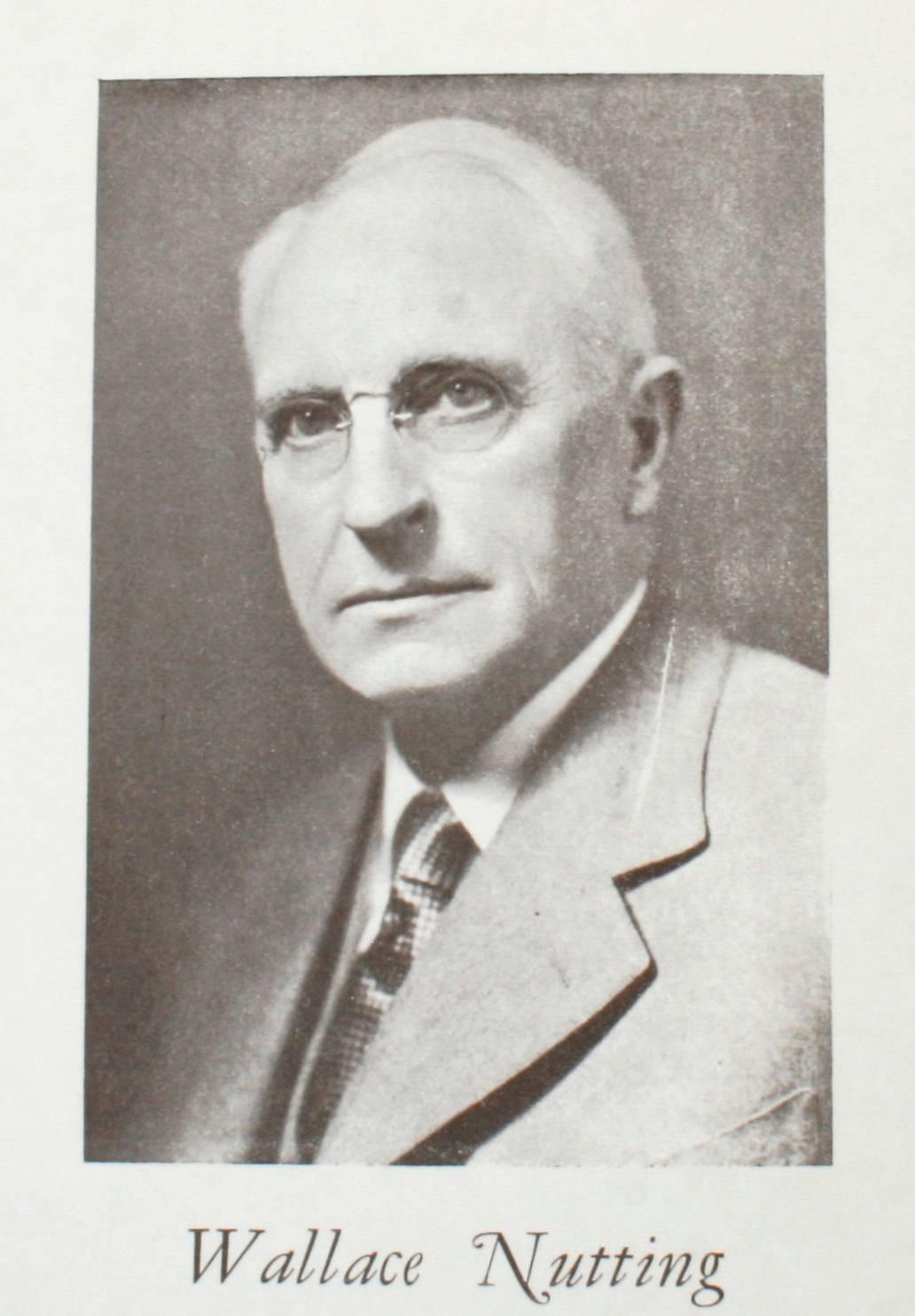 Wallace Nutting General Catalogue, Supreme Edition. Exton: Schiffer Limited, 1977. A reprinted edition soft cover. A catalogue of Wallace Nutting's furniture originally published in 1930 by Wallace Nutting. He was born in Massachusetts in 1861 and