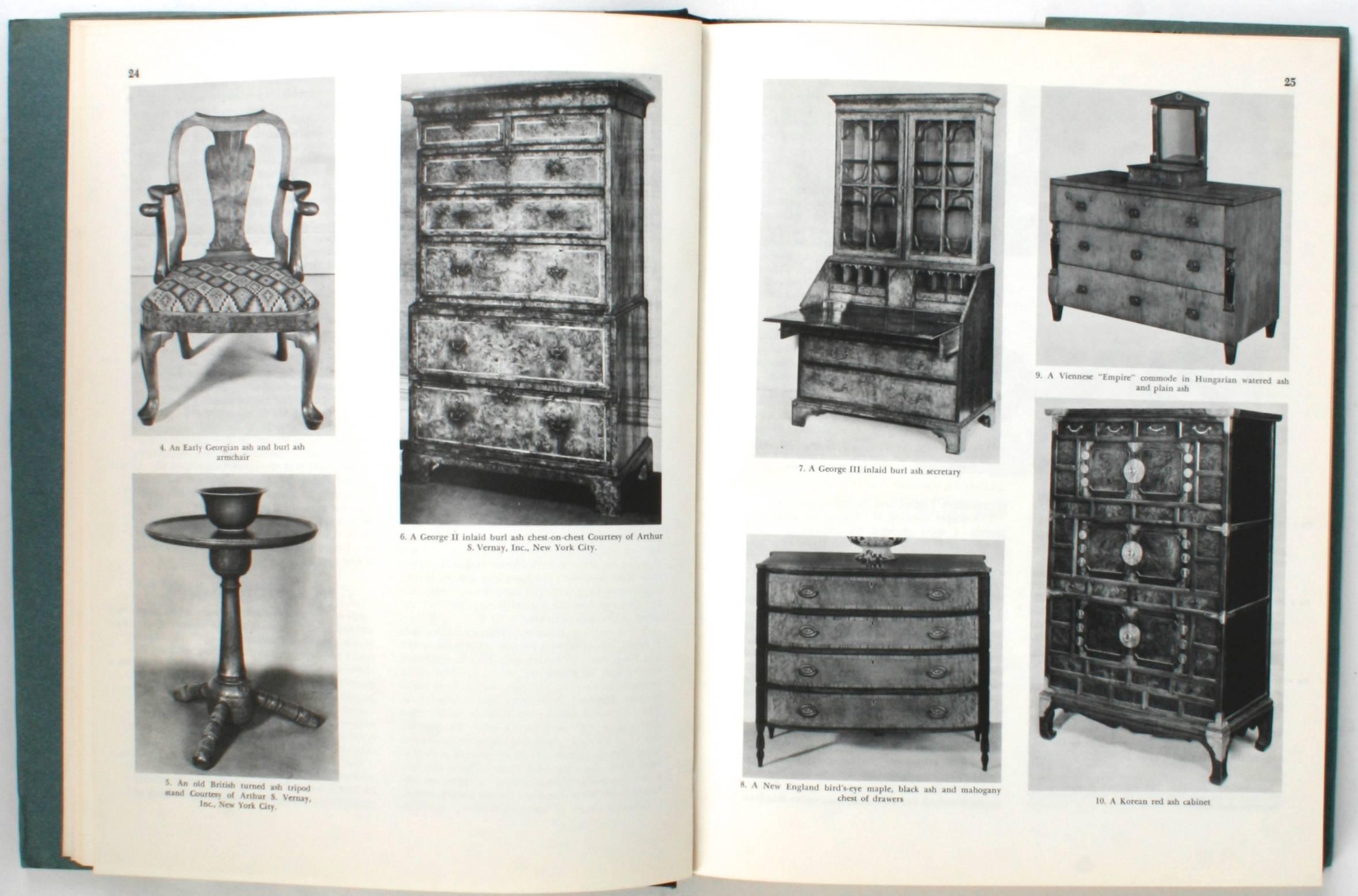 Directory of the Historic Cabinet Woods by F. Lewis Hinckley. New York: Bonanza books, 1960. First edition hardcover with dust jacket. 186 pp. A complete guide to all hardwoods used in furniture making from 1460 to 1900 with over 175 illustrated