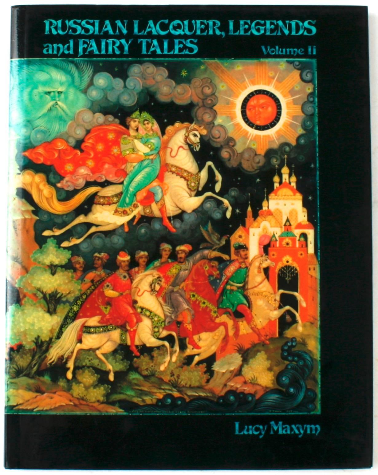Paper Russian Lacquer, Legends and Fairy Tales Volumes I and II