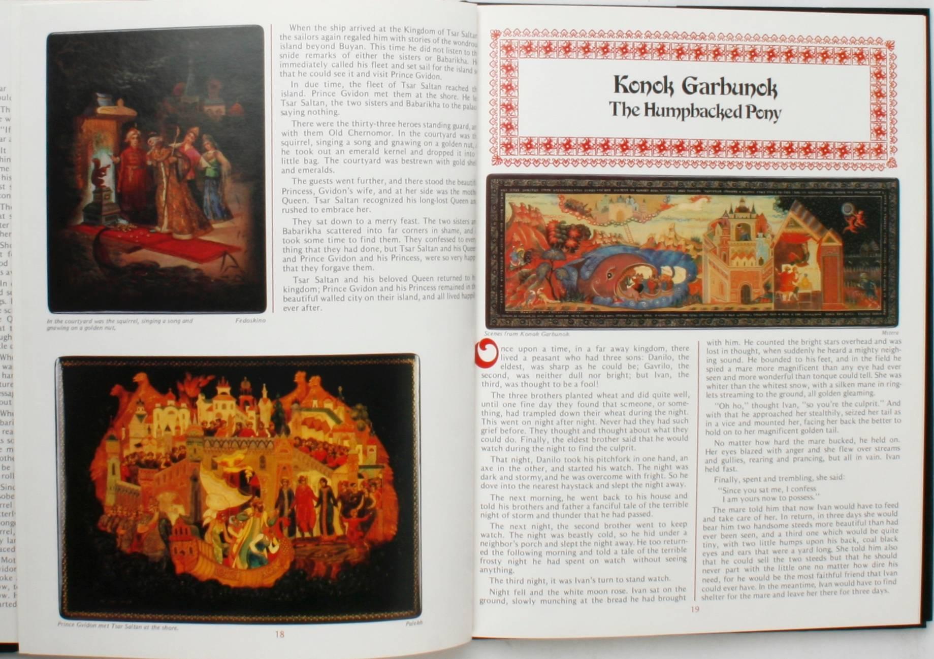 Russian Lacquer, Legends and Fairy Tales Volumes I and II In Excellent Condition In valatie, NY