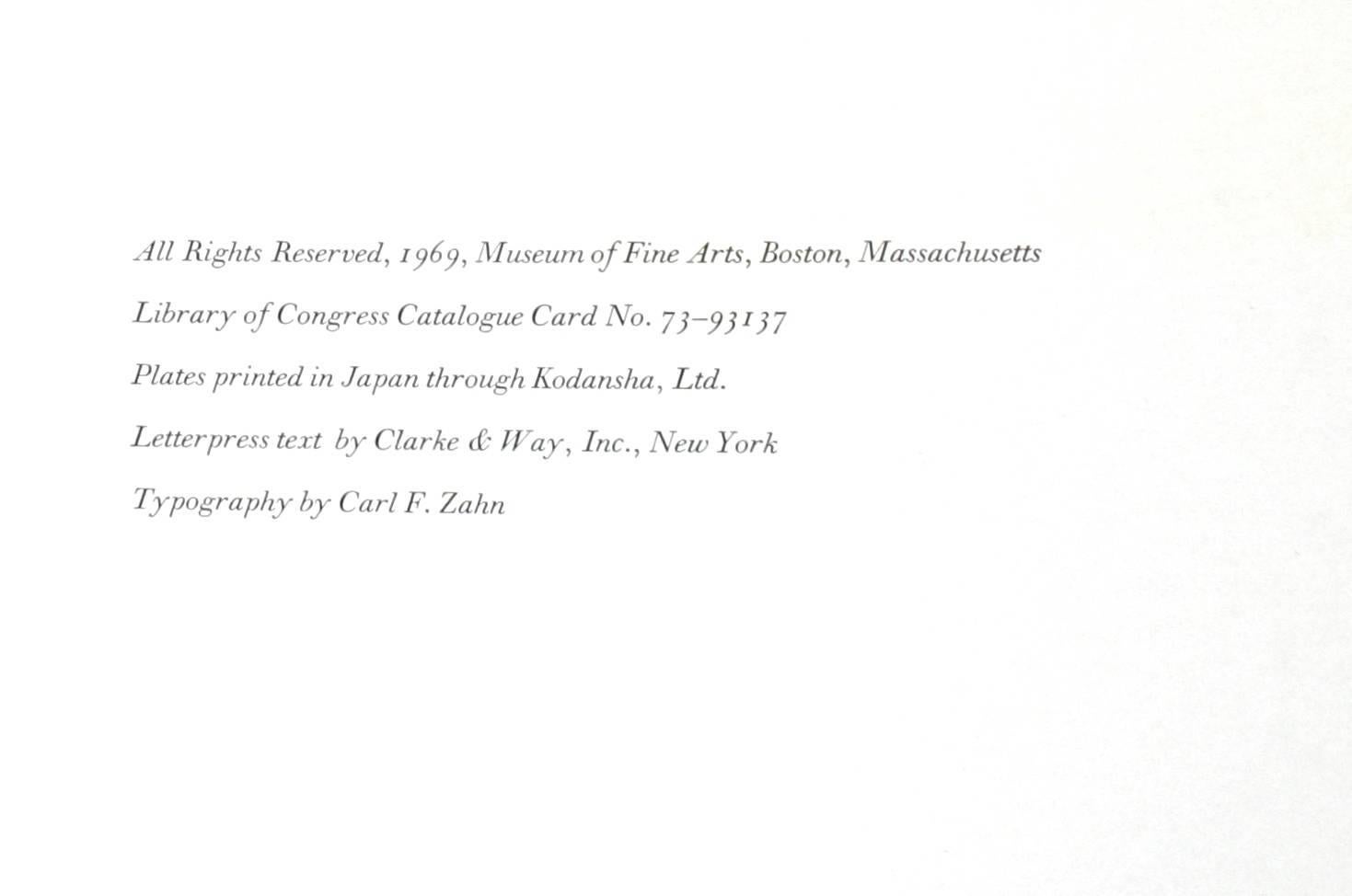 Museo de Bellas Artes de Boston, Arte Oriental, Primera Edición en venta 4