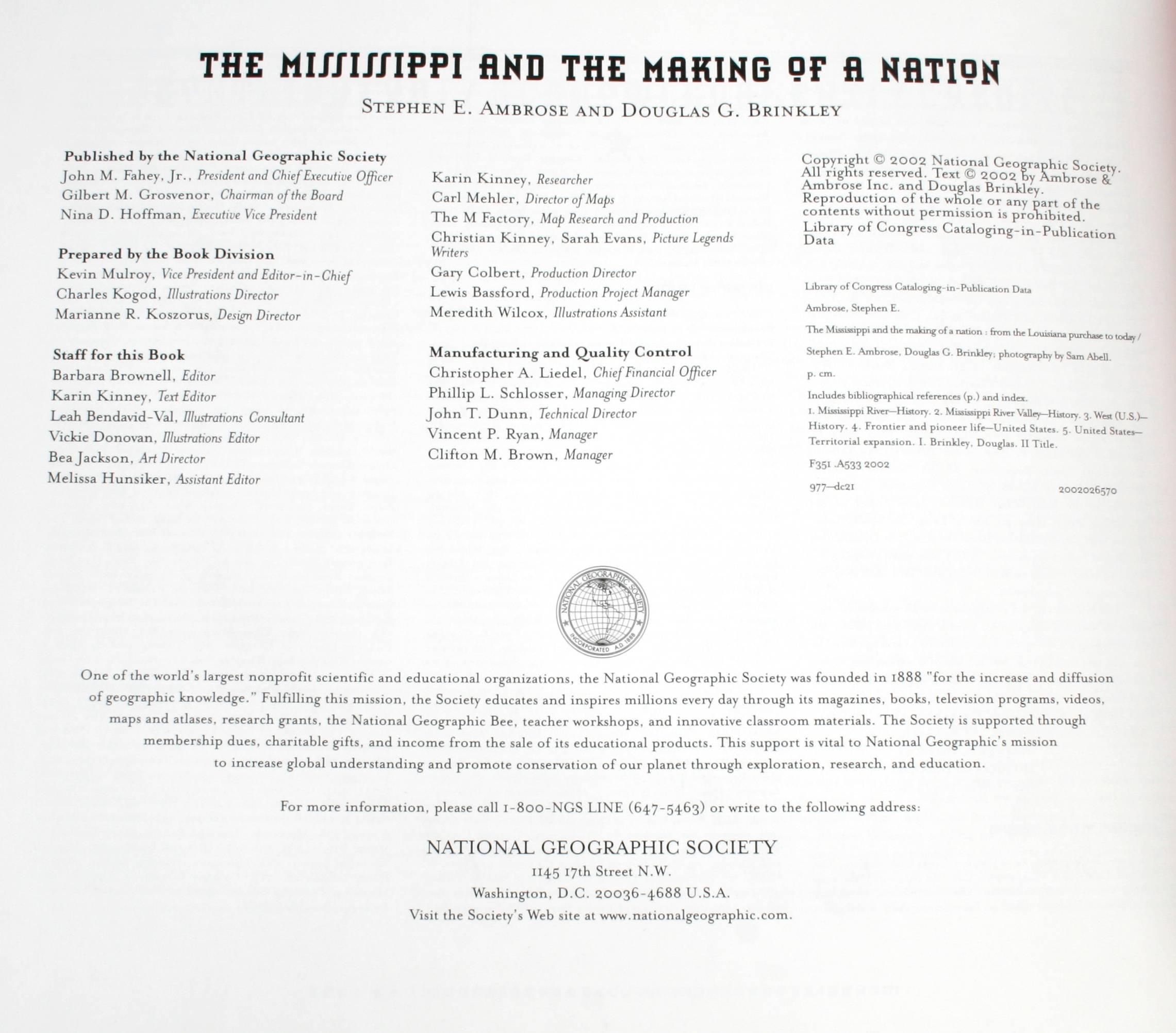 The Mississippi and the Making of a Nation, First Edition 4