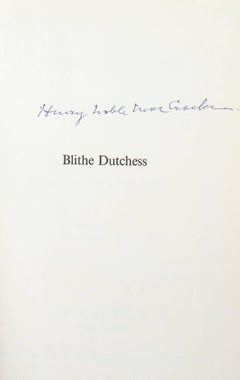 Blithe Dutchess, A Historical Account of Duchess County NY, Signed 1st Ed