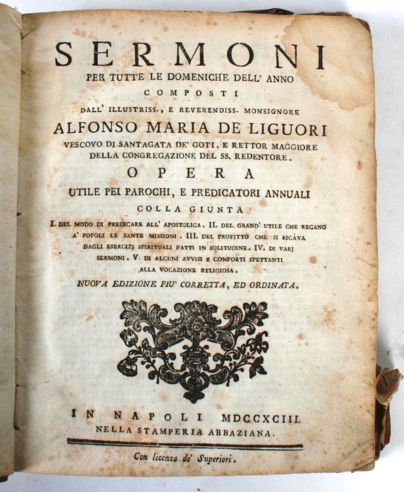 18th Century and Earlier Set of Three 18th Century Vellum Sunday Sermon Books For Sale