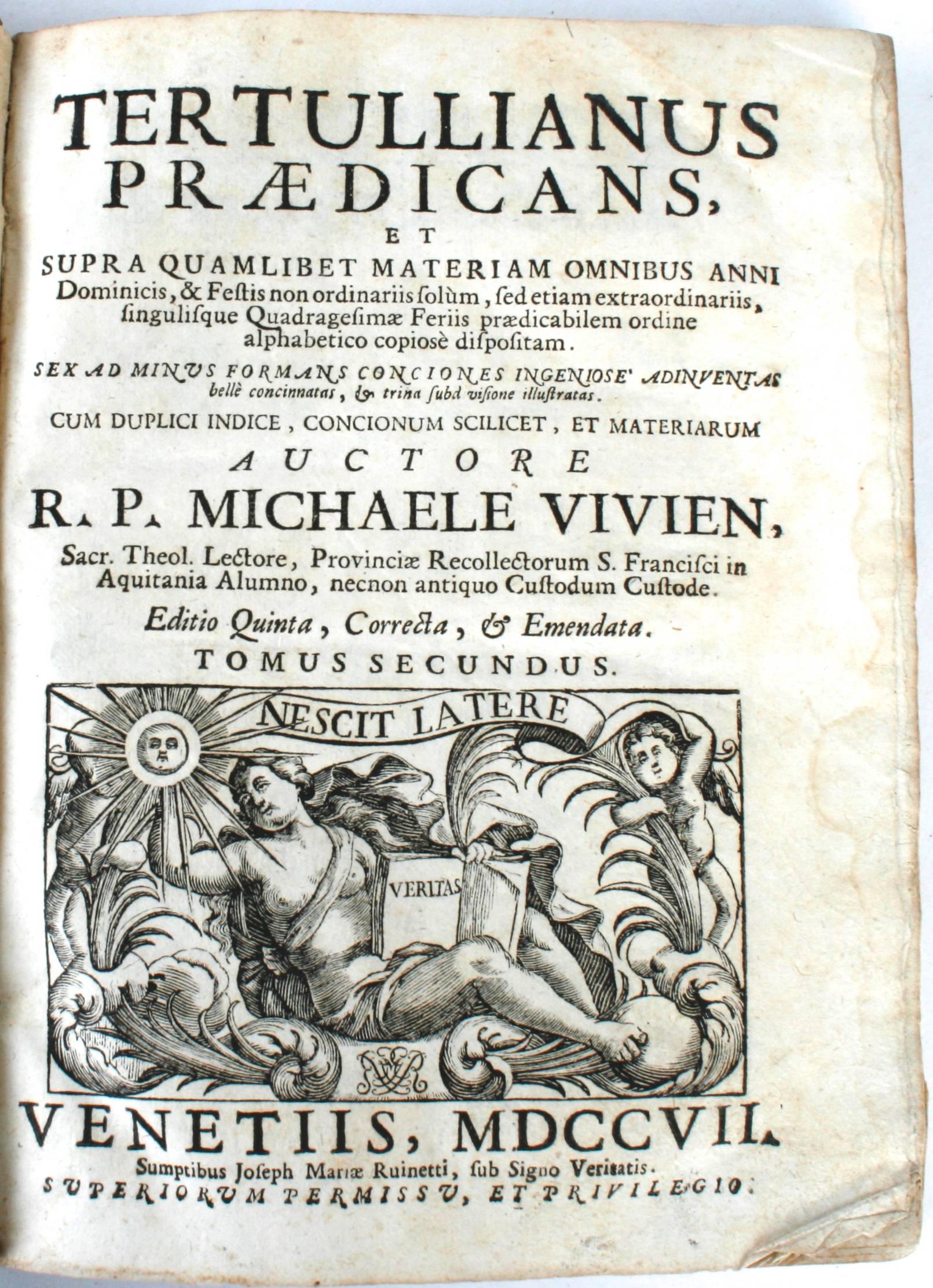 Ensemble de trois livres de service Vellum Sunday du 18e siècle en vente 1