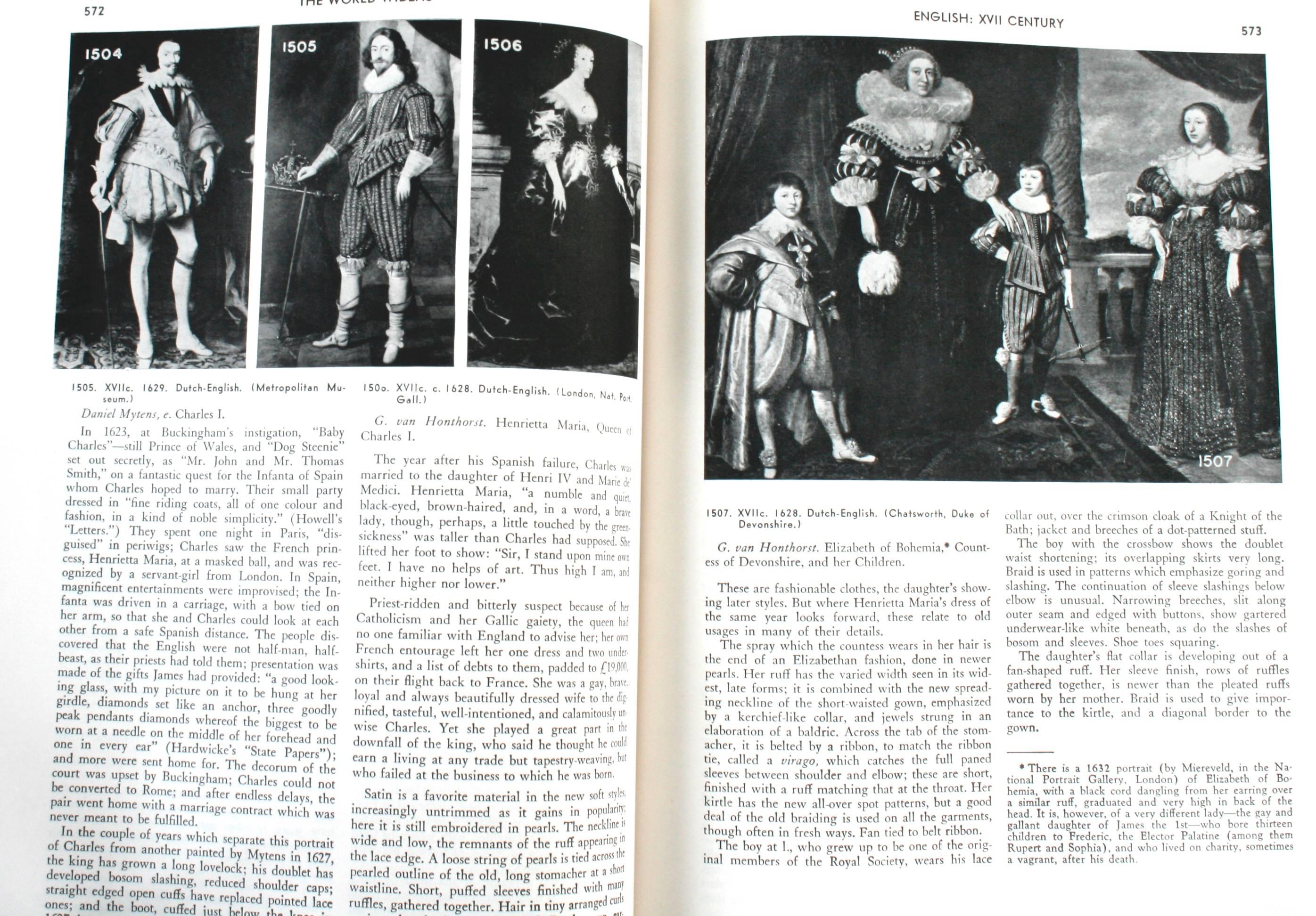 20th Century The Book of Costumes by Millia Davenport For Sale