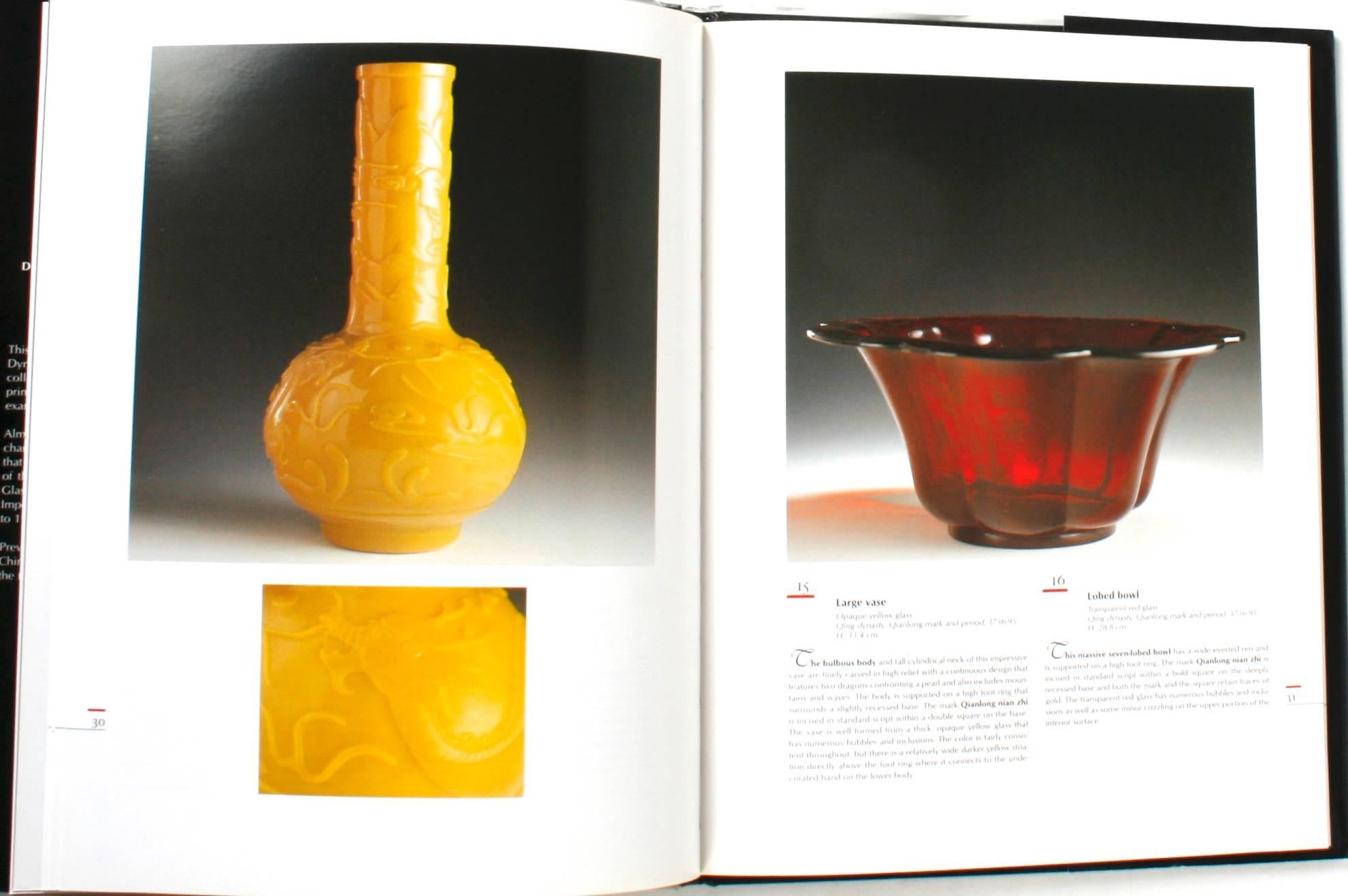 Américain Treasures of Chinese Glass Workshops (Trésors des ateliers de verre chinois), première édition en vente