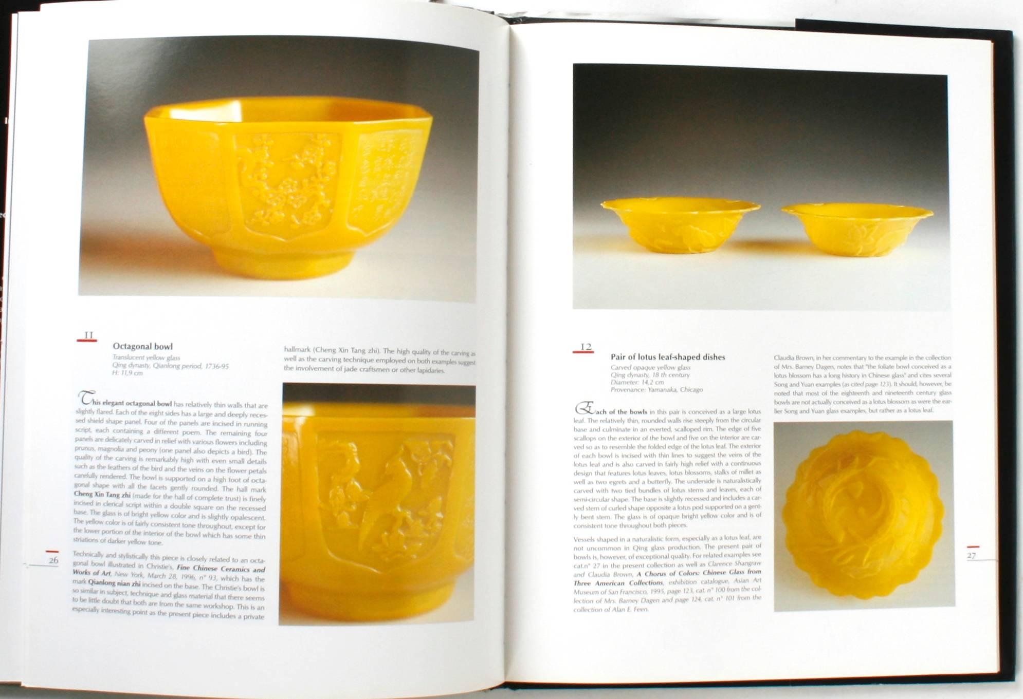 Treasures of Chinese Glass Workshops (Trésors des ateliers de verre chinois), première édition en vente 2