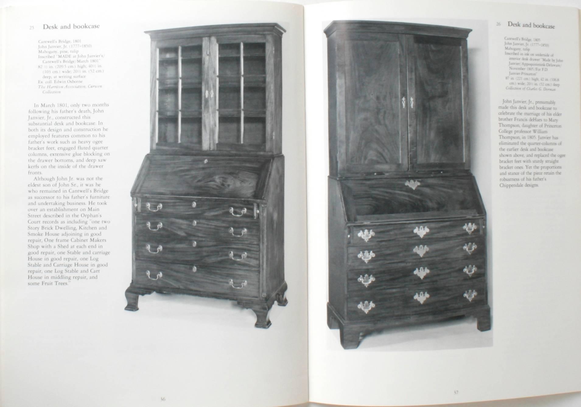 Paper Plain and Ornamental, Delaware Furniture 1740-1890, First Edition For Sale