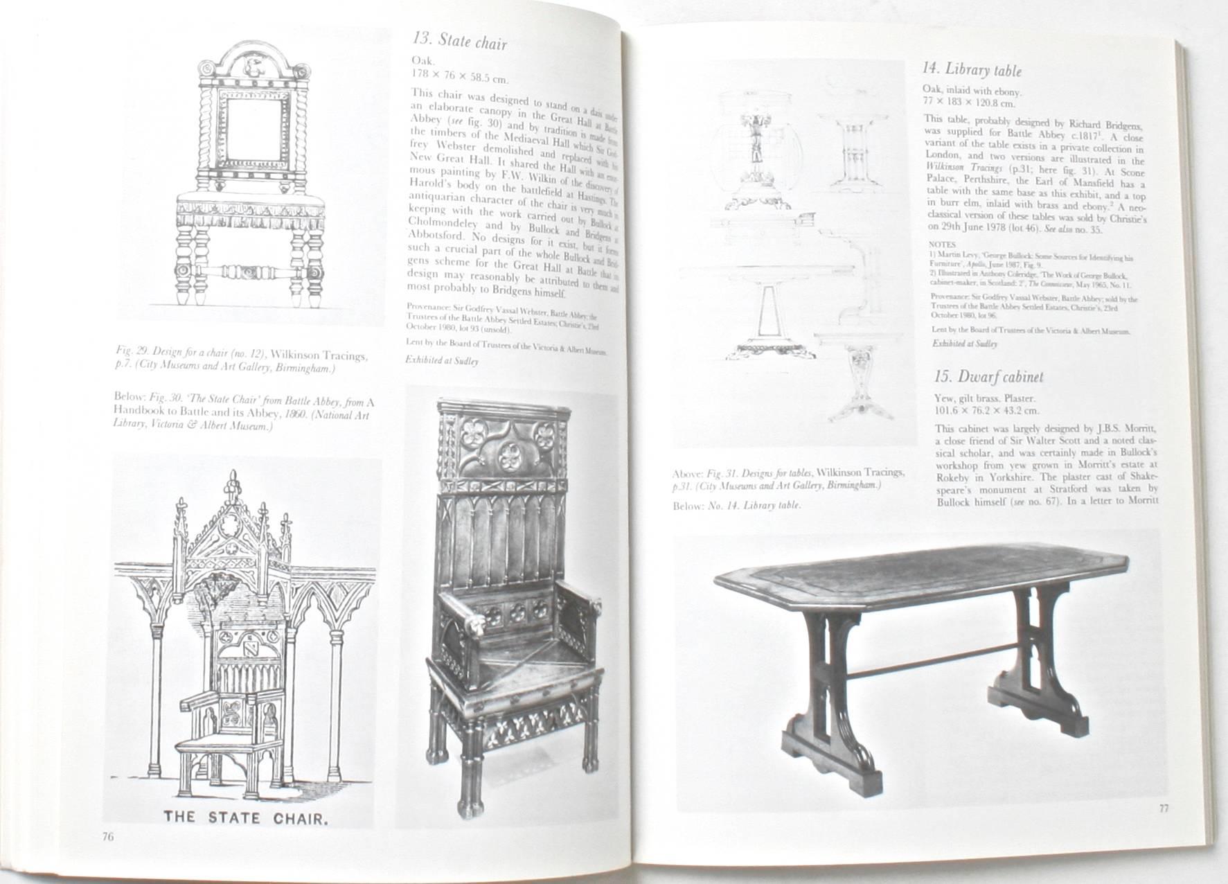 English George Bullock, Cabinet-Maker, First Edition For Sale