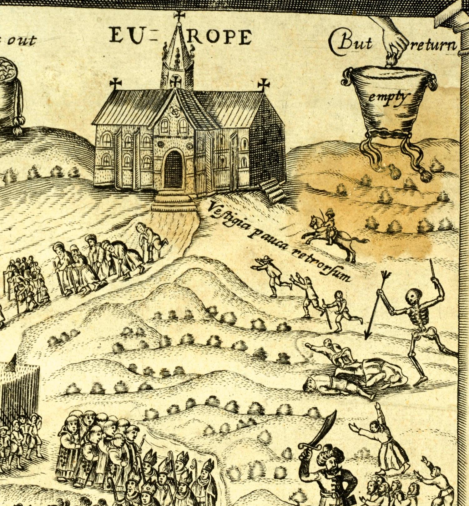 18th Century and Earlier Historie of the Holy Warre by Thomas Fuller, Second Edition, circa 1640