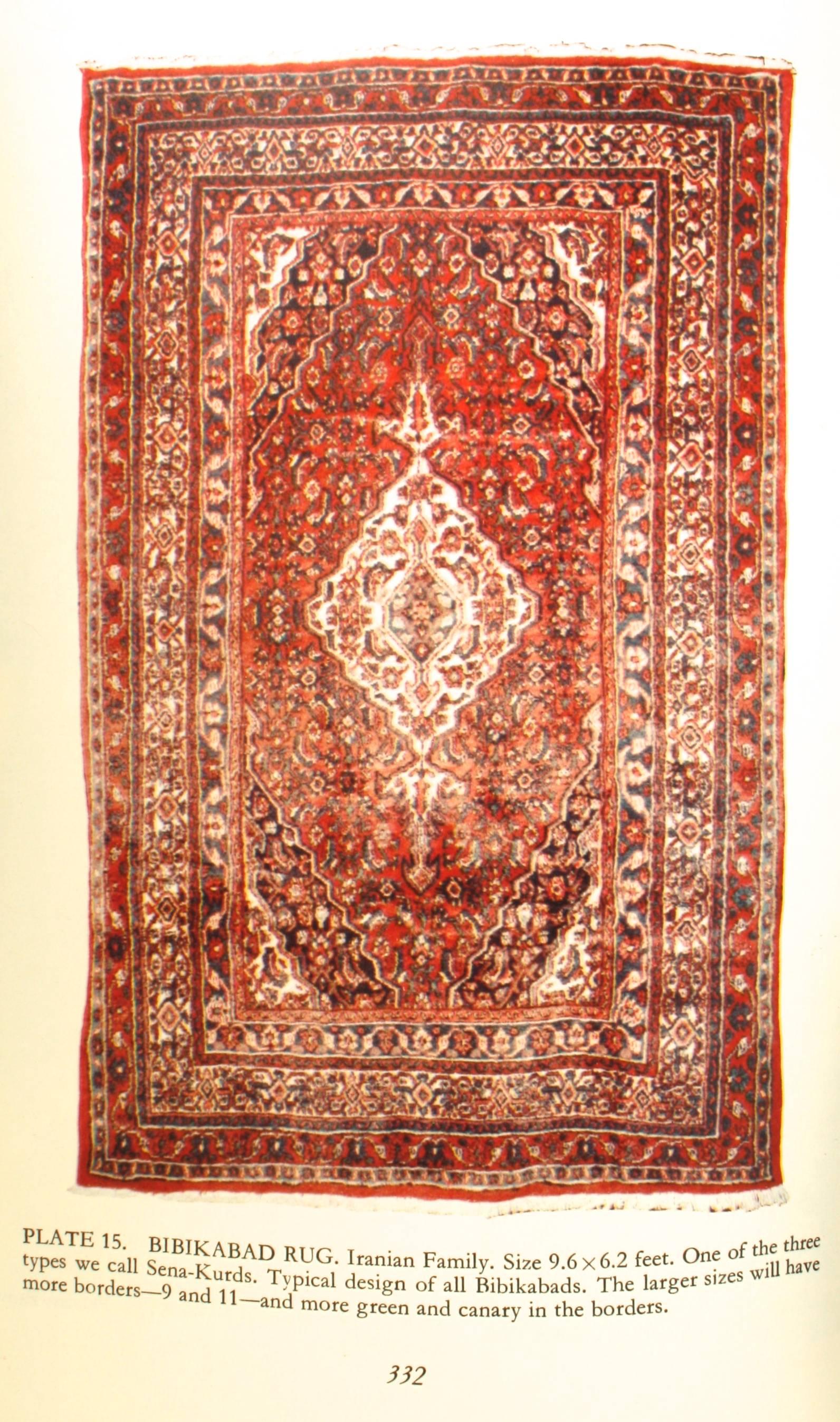 American Oriental Rugs, a Complete Guide by Charles W. Jacobsen, Signed First Edition For Sale