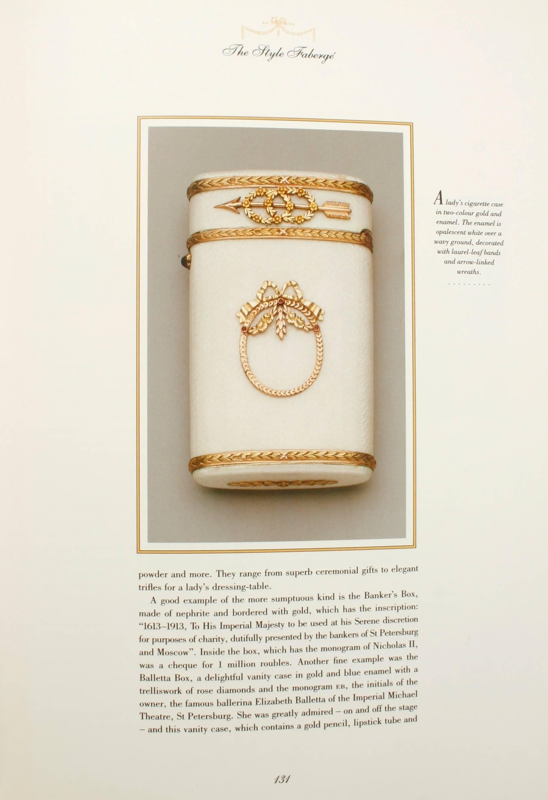 Paper Art of Fabergé by John Booth, First Edition