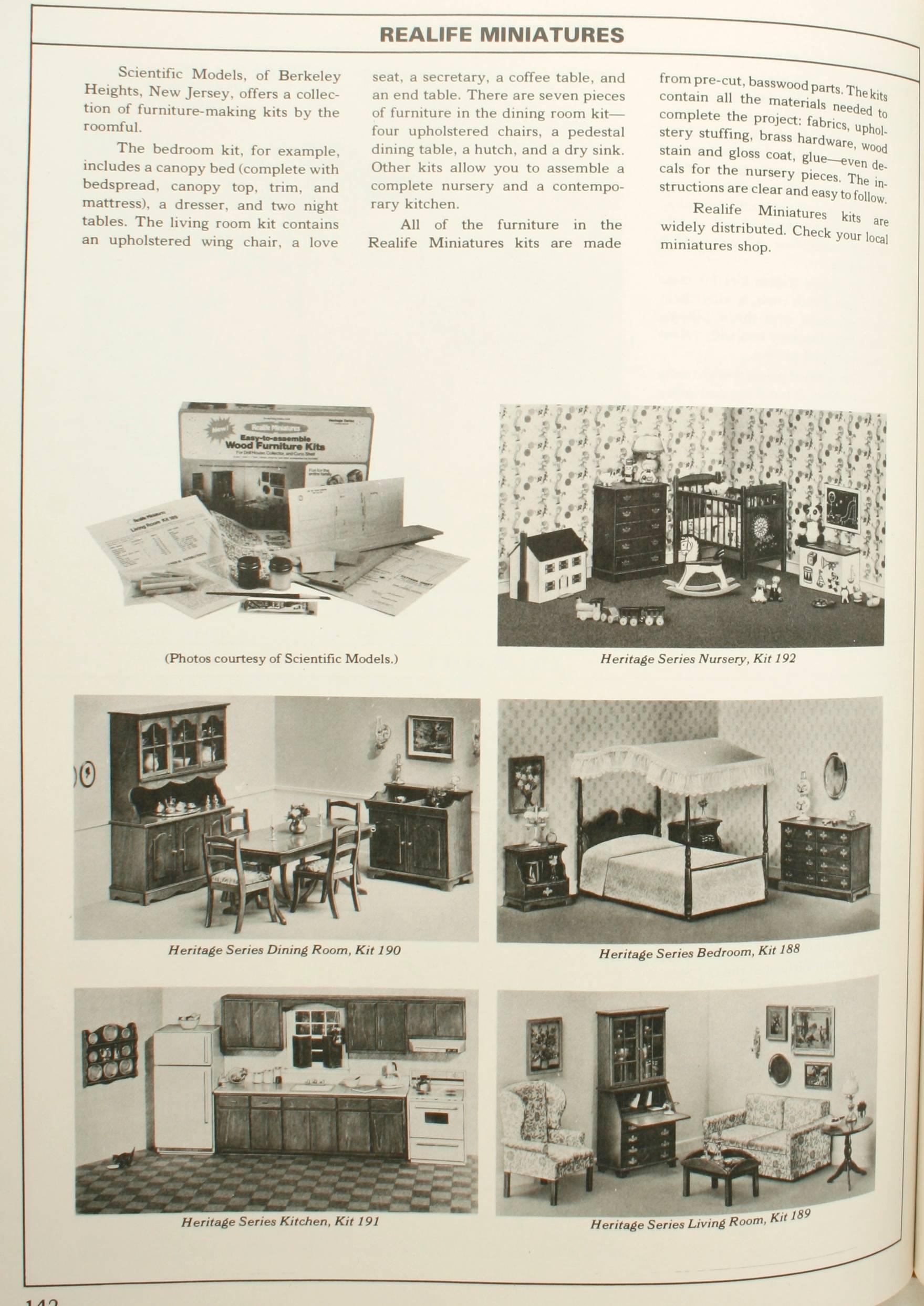 20th Century Inside the World of Miniatures & Dollhouses First Edition