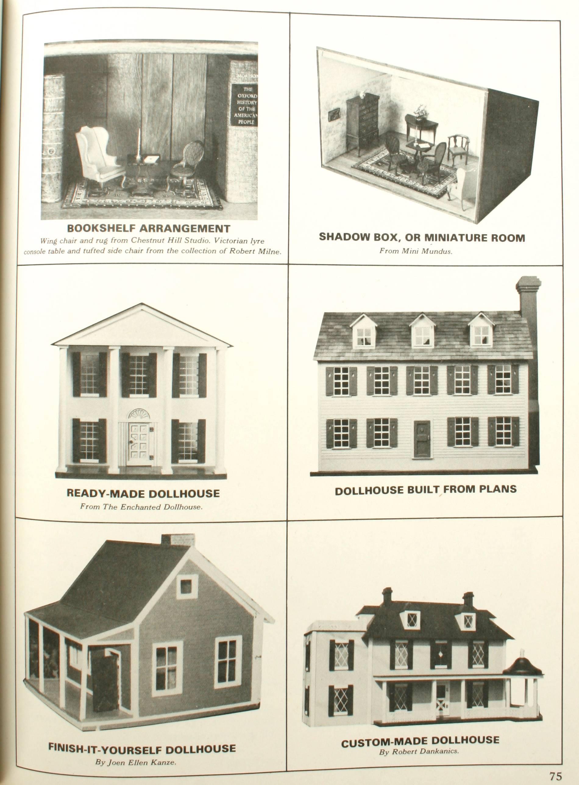 Inside the World of Miniatures & Dollhouses First Edition 1