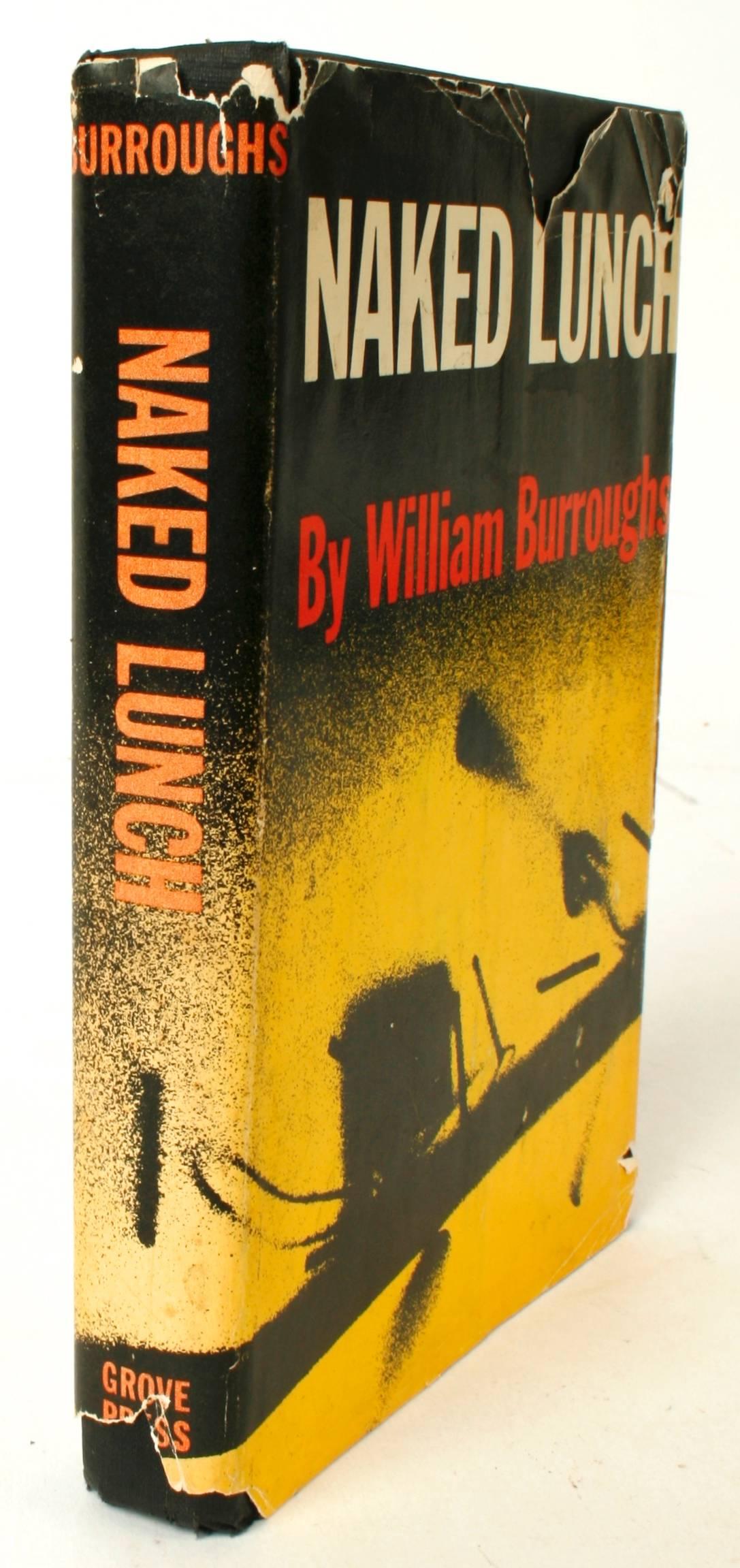 Naked Lunch by William Burroughs First Edition at 1stDibs naked lunch book cover
