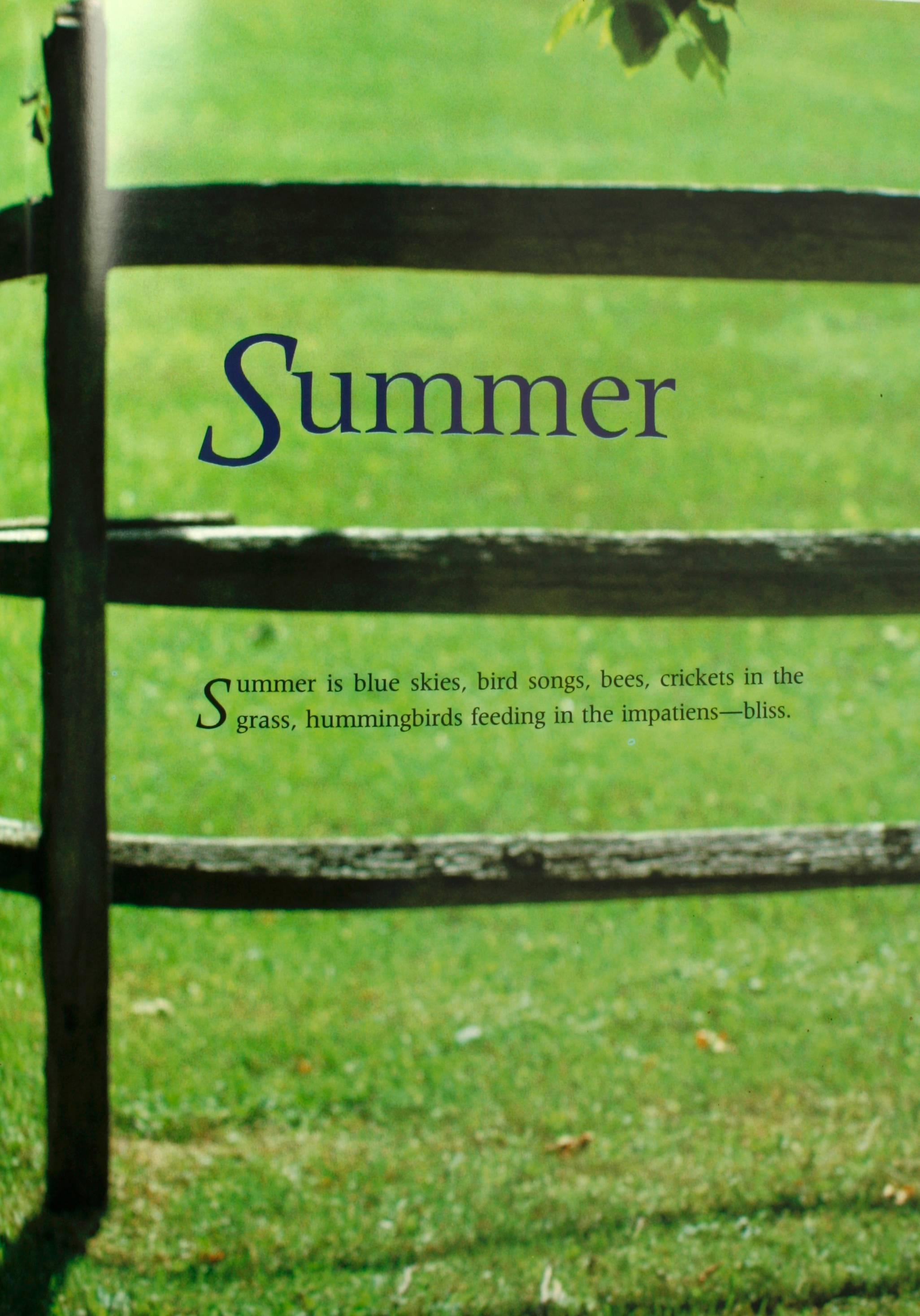 Ruth & Skitch Henderson's Seasons in the Country, signierte Erstausgabe im Angebot 3