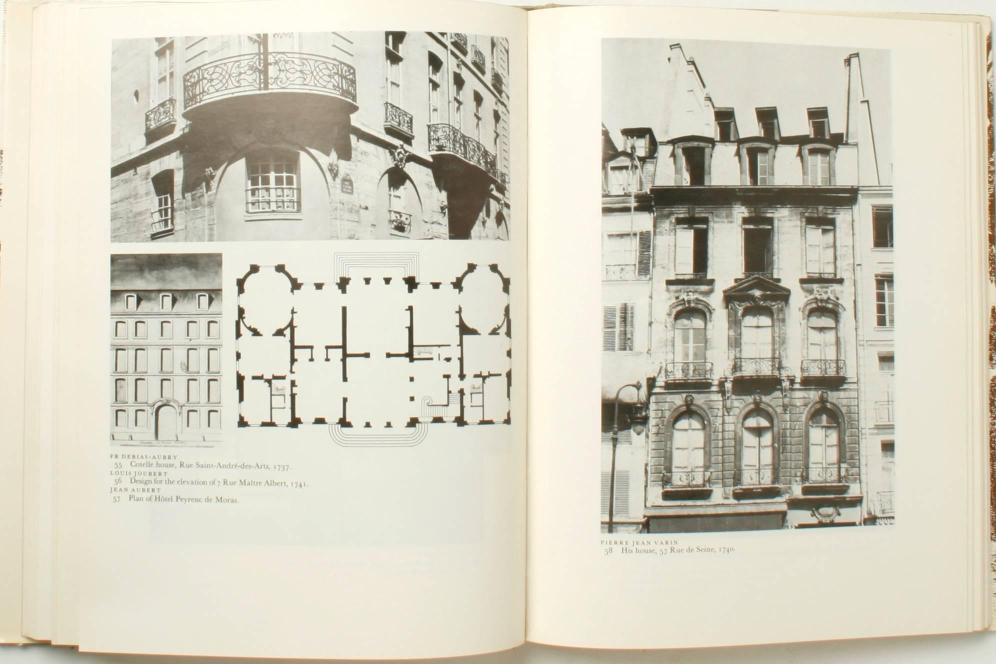 Stately Mansions, 18th century Paris Architecture by Michel Gallet. NY: Praeger Publishers,1972. First Edition hardcover with dust jacket. 196 pp. A history of the mansion in 18th century Paris starting with an overview of 18th century Paris at a