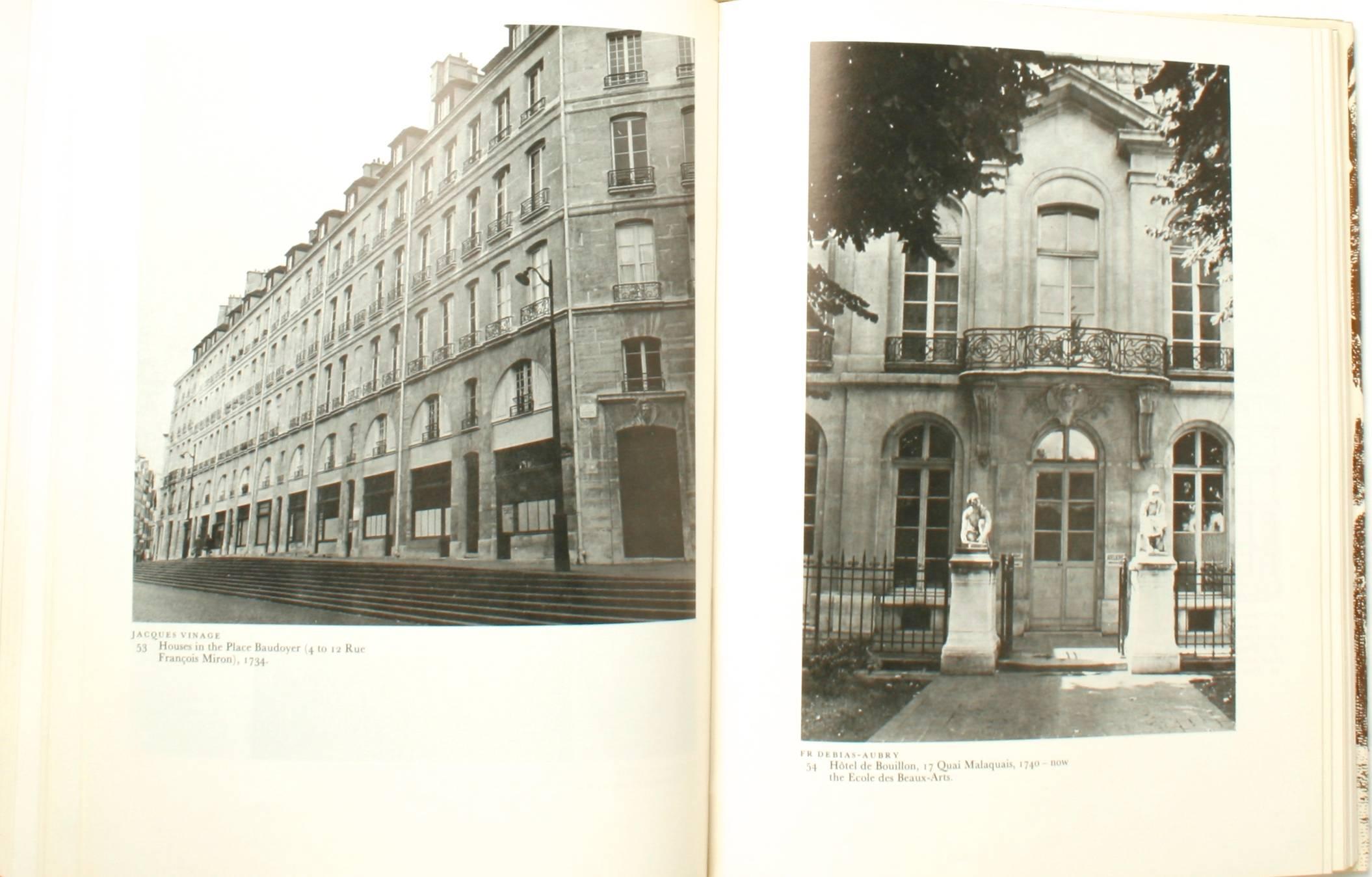 Américain Maisons majestueuses, architecture parisienne du XVIIIe siècle, première édition en vente