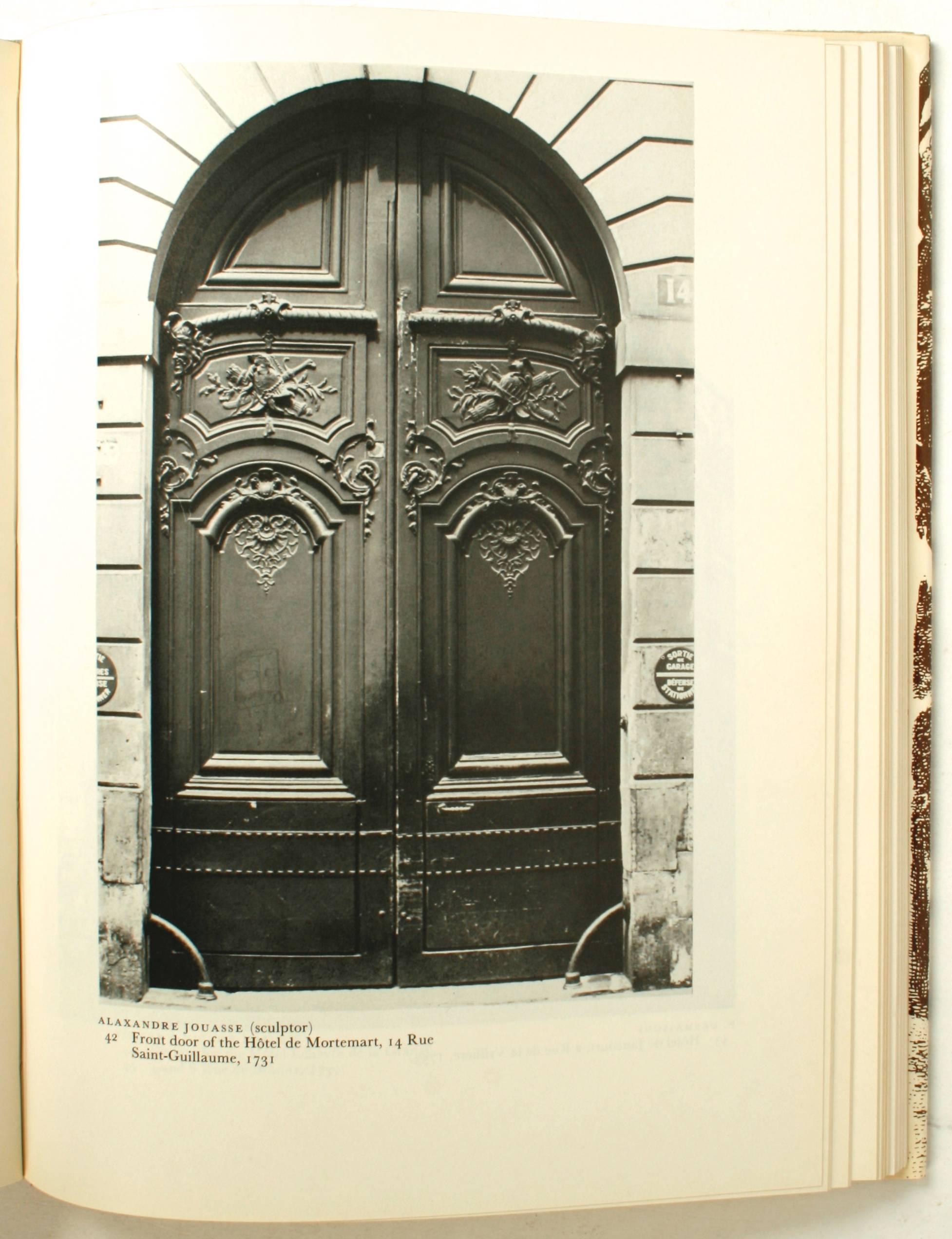 Papier Maisons majestueuses, architecture parisienne du XVIIIe siècle, première édition en vente