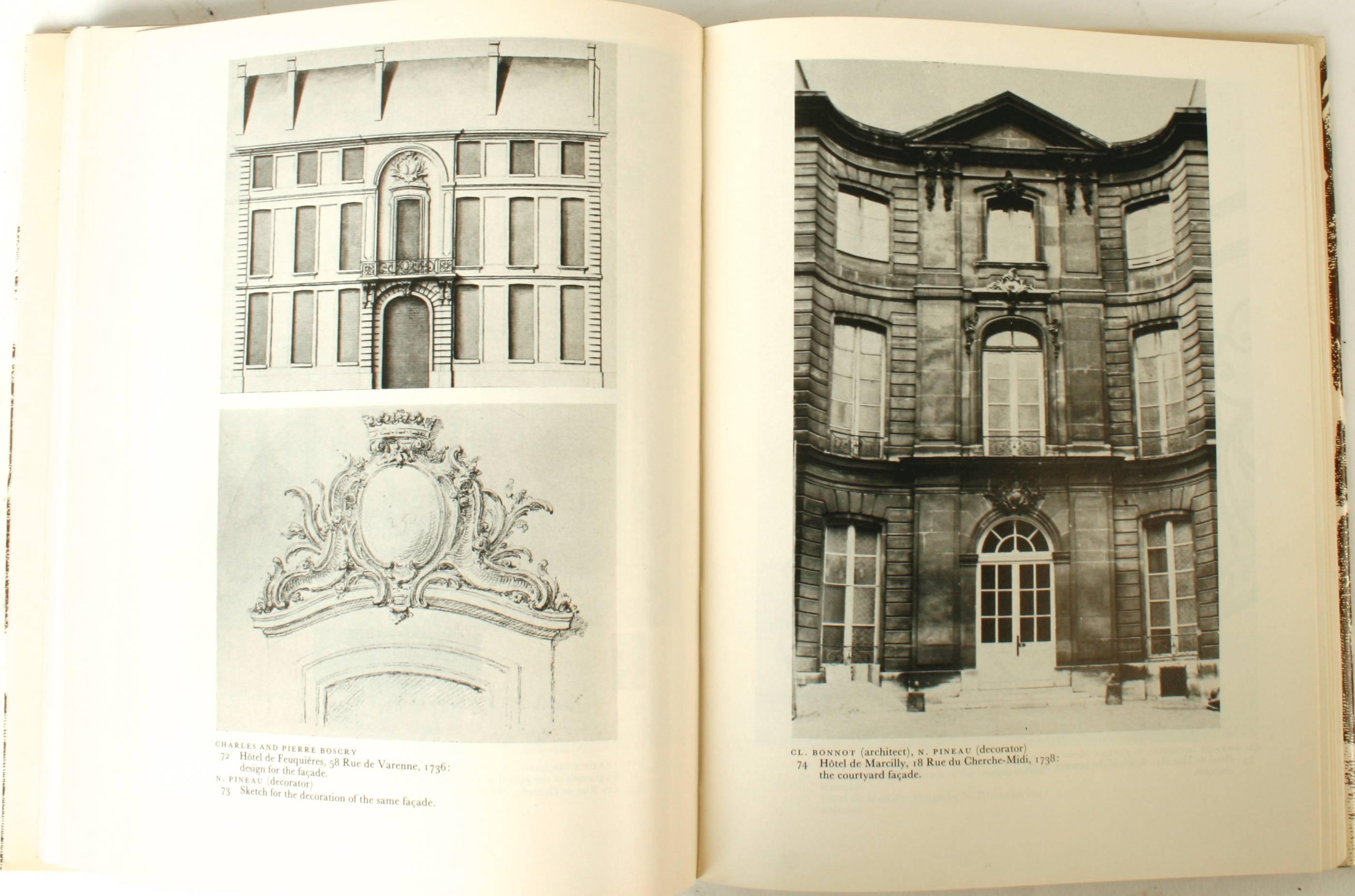 20th Century Stately Mansions, 18th Century Paris Architecture, First Edition For Sale