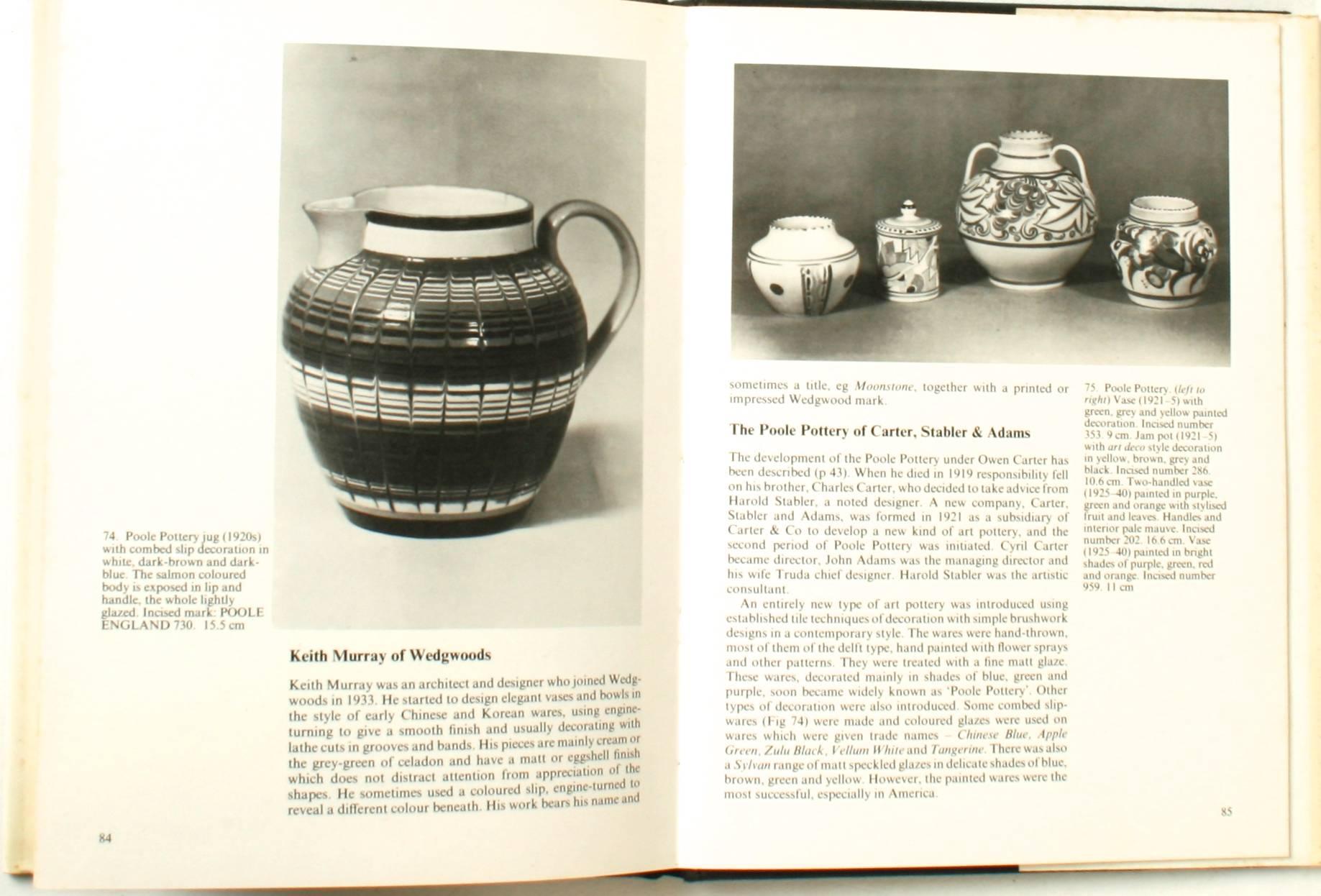 20th Century British Art Pottery by A.W. Coysh, First Edition For Sale
