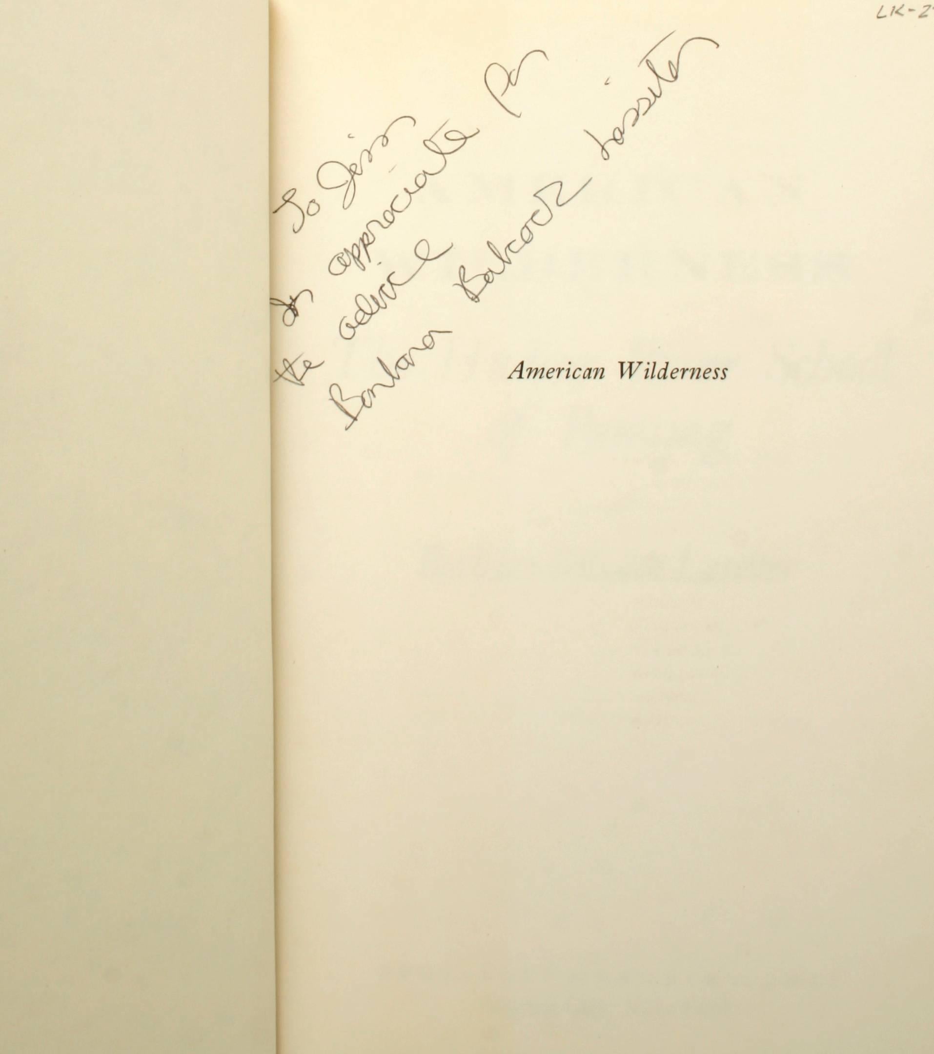American Wilderness: The Hudson River School of Painting by Barbara B. Lassiter. Doubleday, Garden City, New York, 1978. Stated first edition signed by the author hardcover with dust jacket. Great introduction to one of the most important American