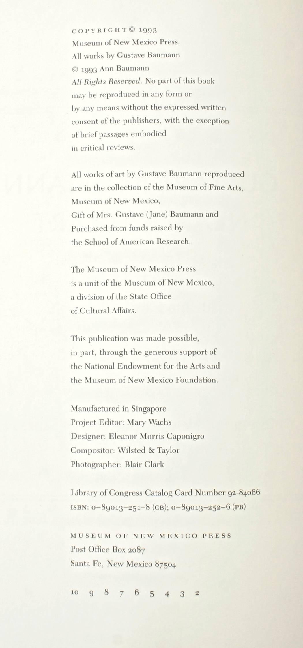 Gustave Baumann: Nearer to Art, First Edition 3