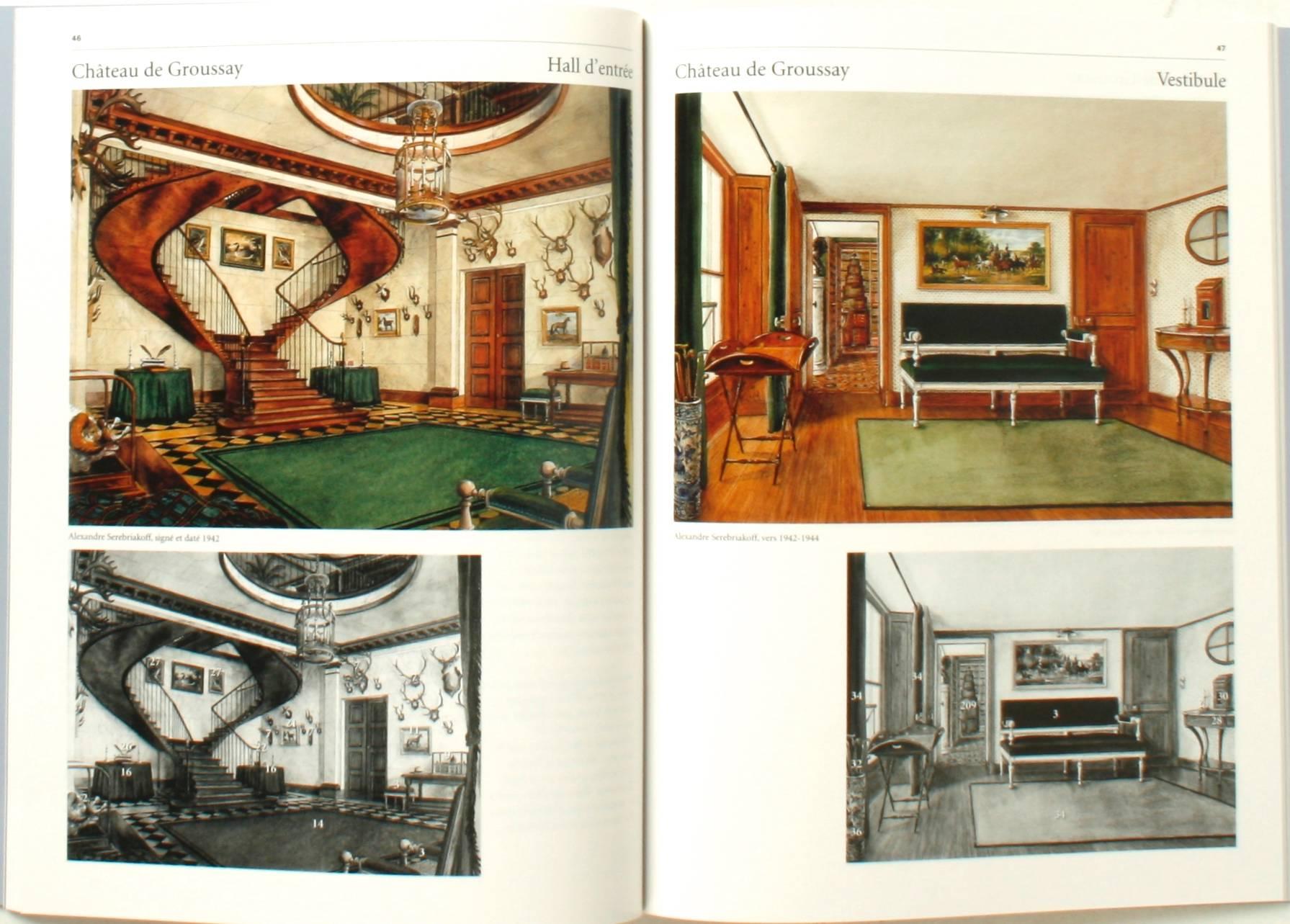 Sotheby's Catalogues from Château De Groussay Auction, Four Volumes 1
