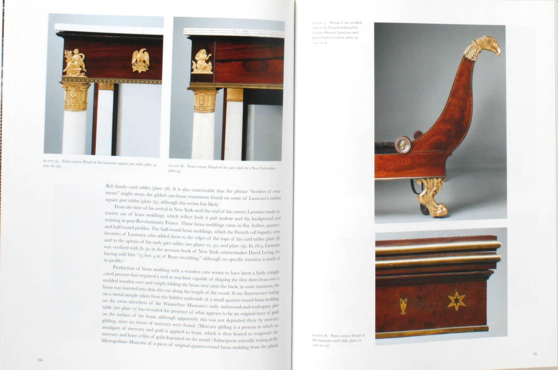 Honoré Lannuier Cabinetmaker from Paris: The Life and Work of a French Ébéniste For Sale 1