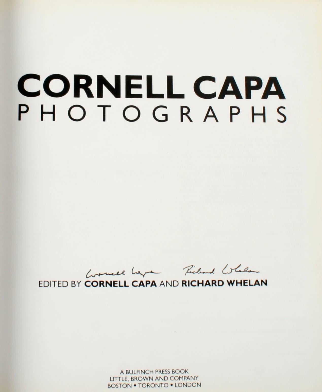 Cornell Capa: Photographs, Signed First Edition by Cornell Capa For Sale 3