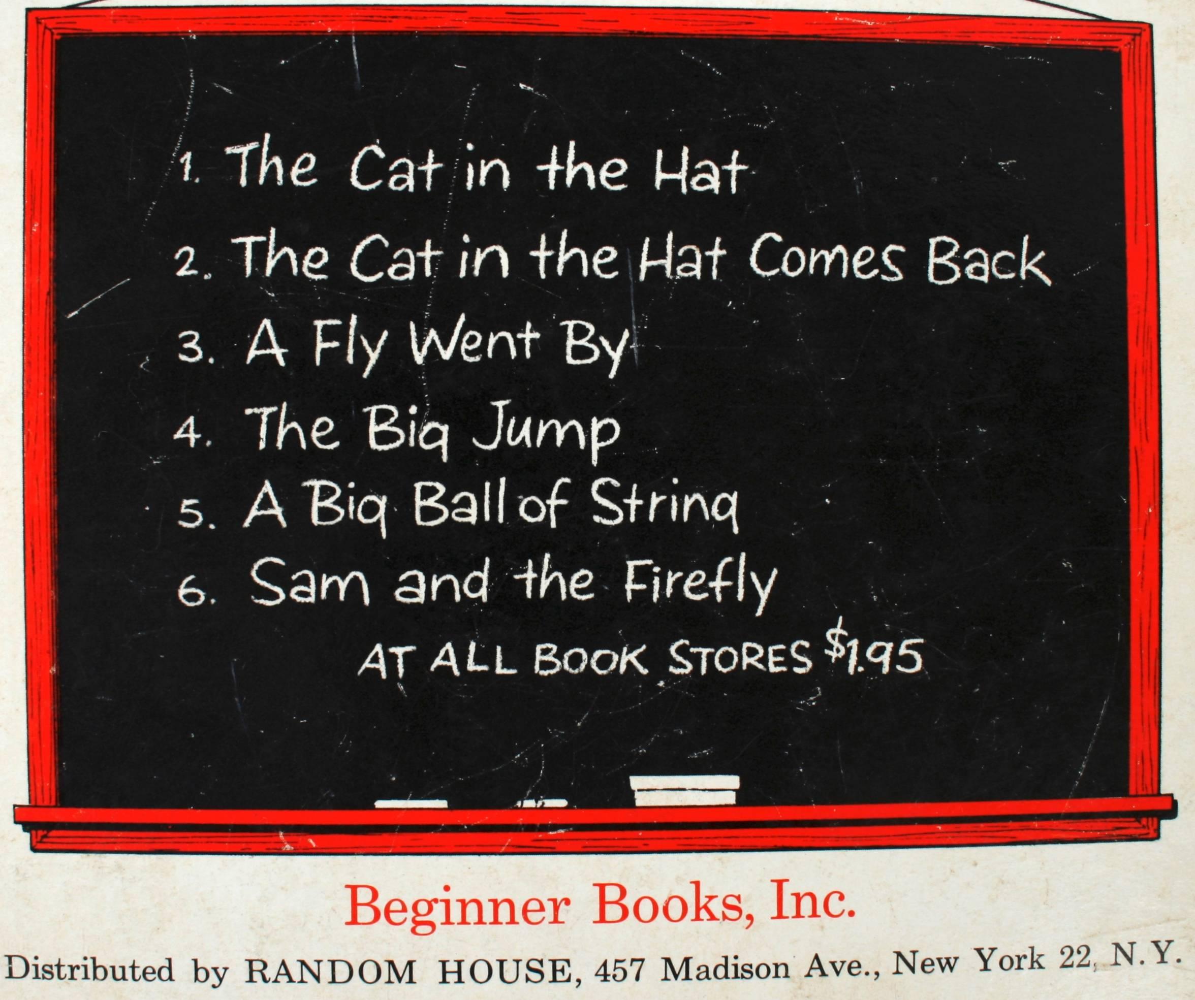 Paper The Cat in the Hat Comes Back, First Edition by Dr. Seuss