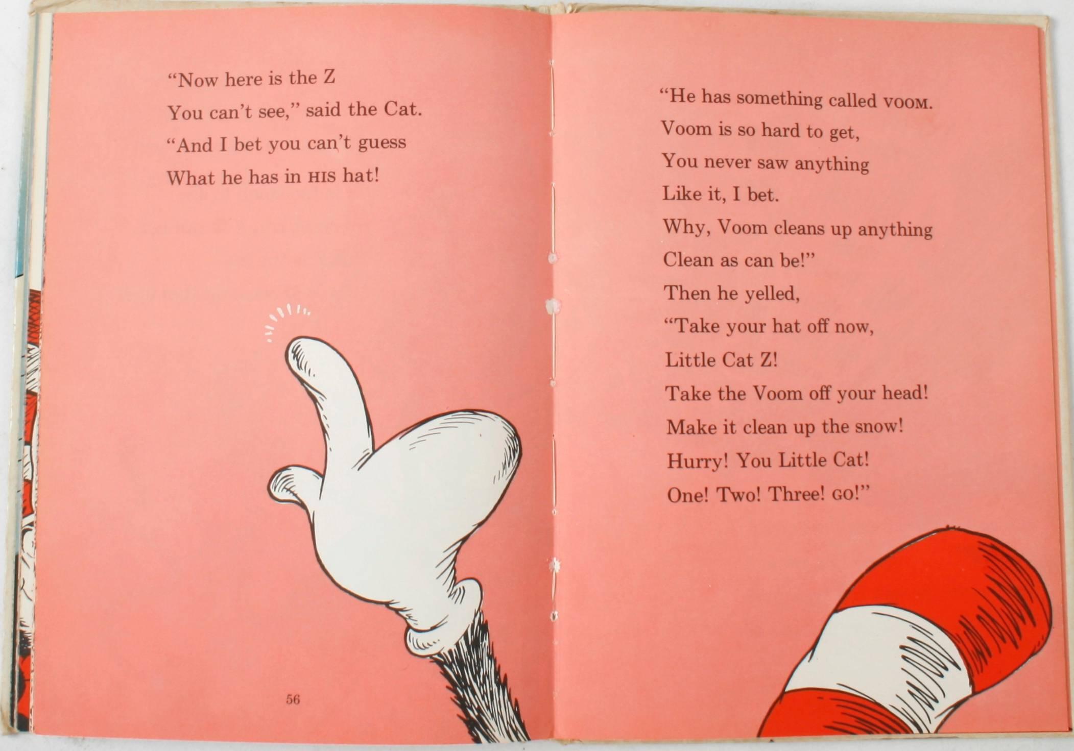 The Cat in the Hat Comes Back, First Edition by Dr. Seuss In Good Condition In valatie, NY