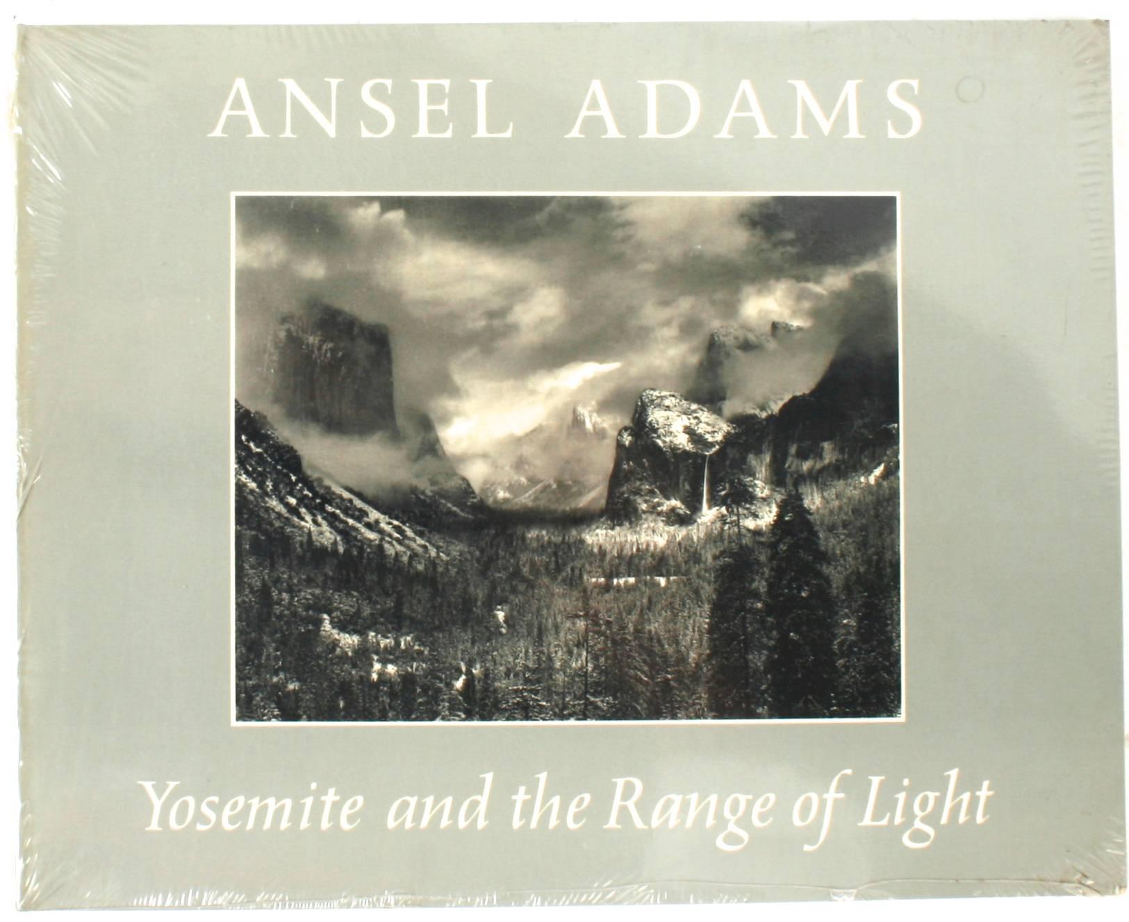 Ansel Adams : An Autobiography by Ansel Adams and Mary Street Alinder. Little, Brown and Co., Boston, MA, 1985. First edition hardback with dust jacket. Light wear on dust jacket otherwise as new. Yosemite and the Range of Light by Ansel Adams. New